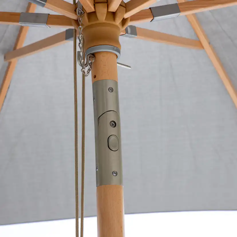 Nypo Umbrella w. tilt, Grey, 330 Grå