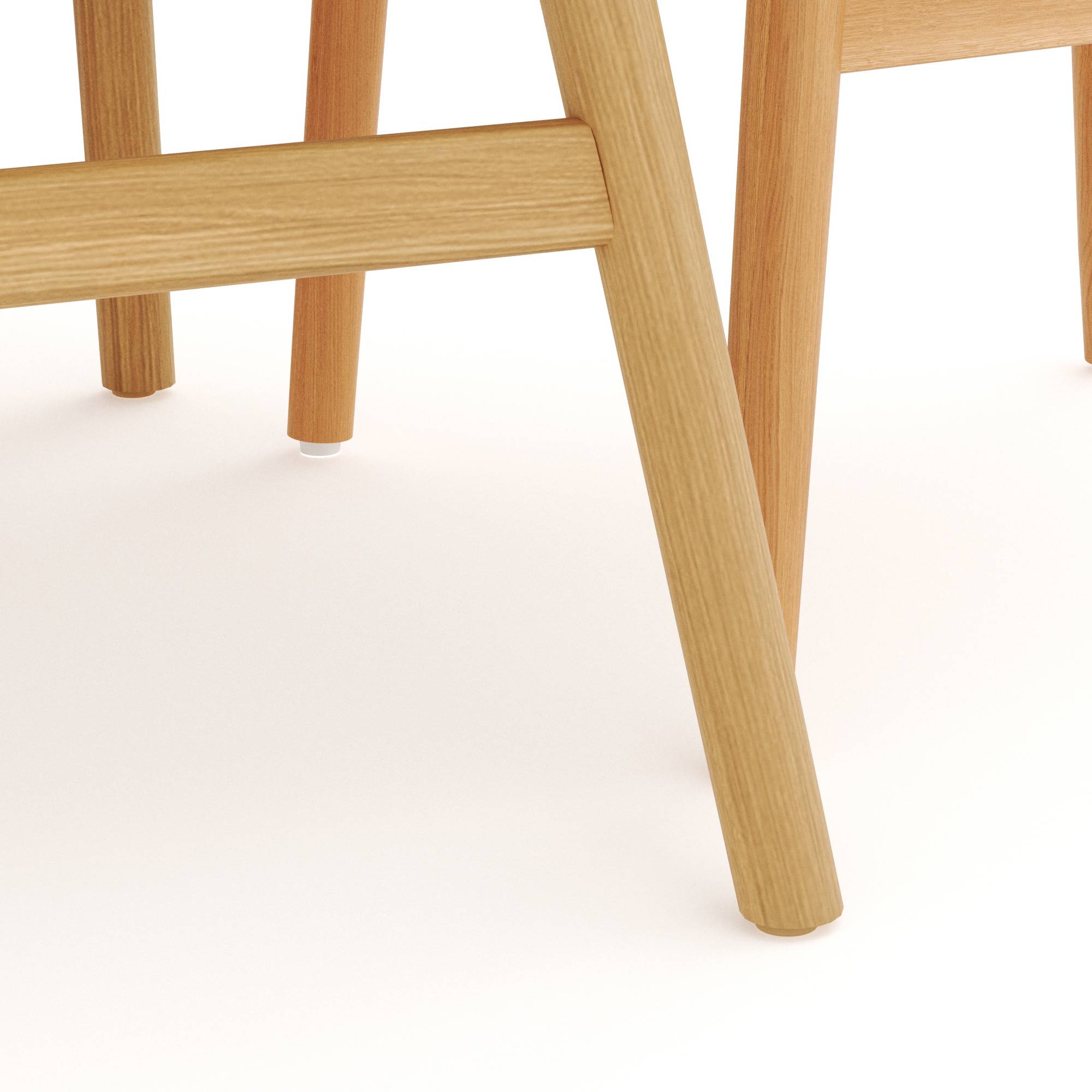 Matgrupp Bark Jerup Runt Matbord 120 cm med 4 Dastoori Matstol