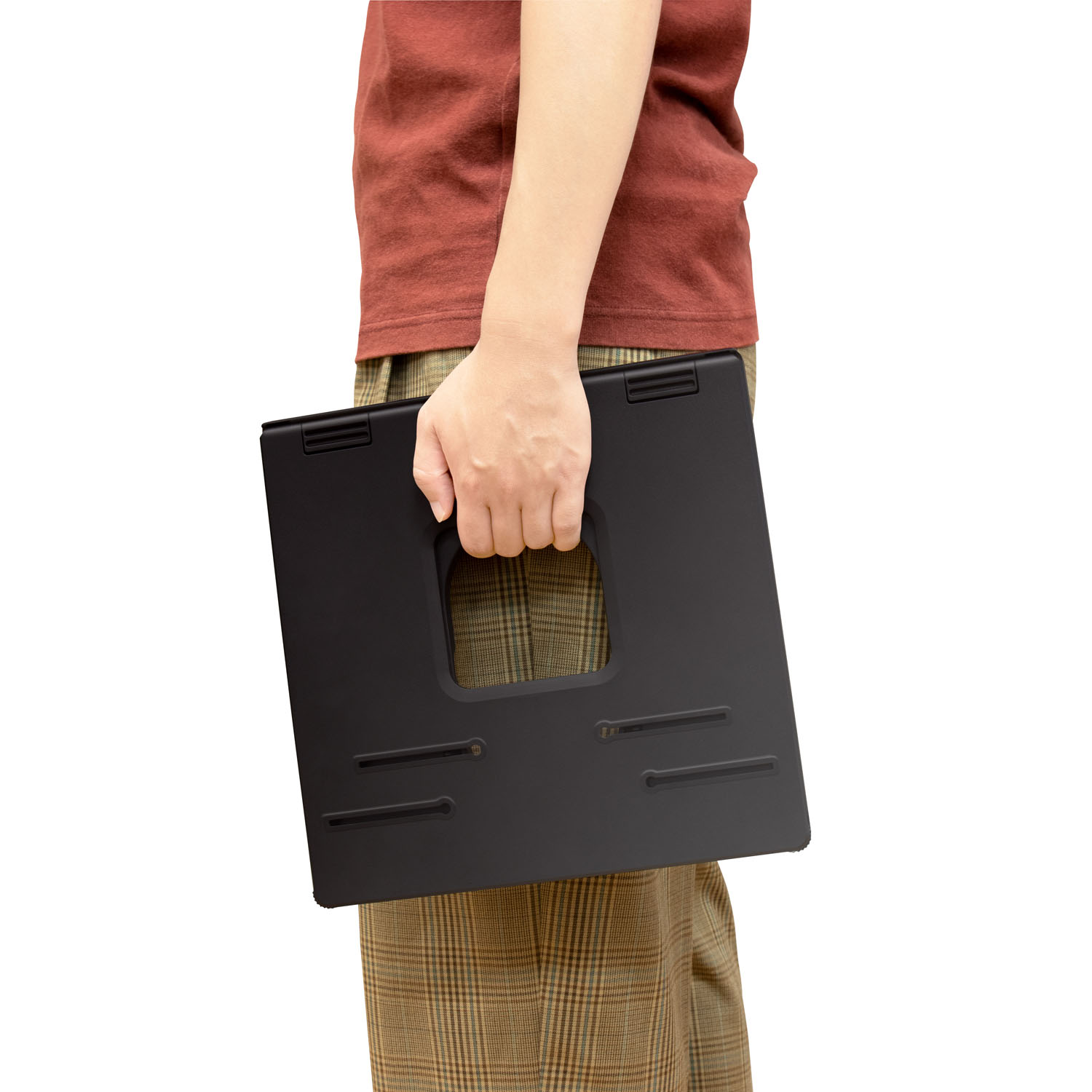 Hopfällbart Laptopställ LogiLink Höjdjusterbart