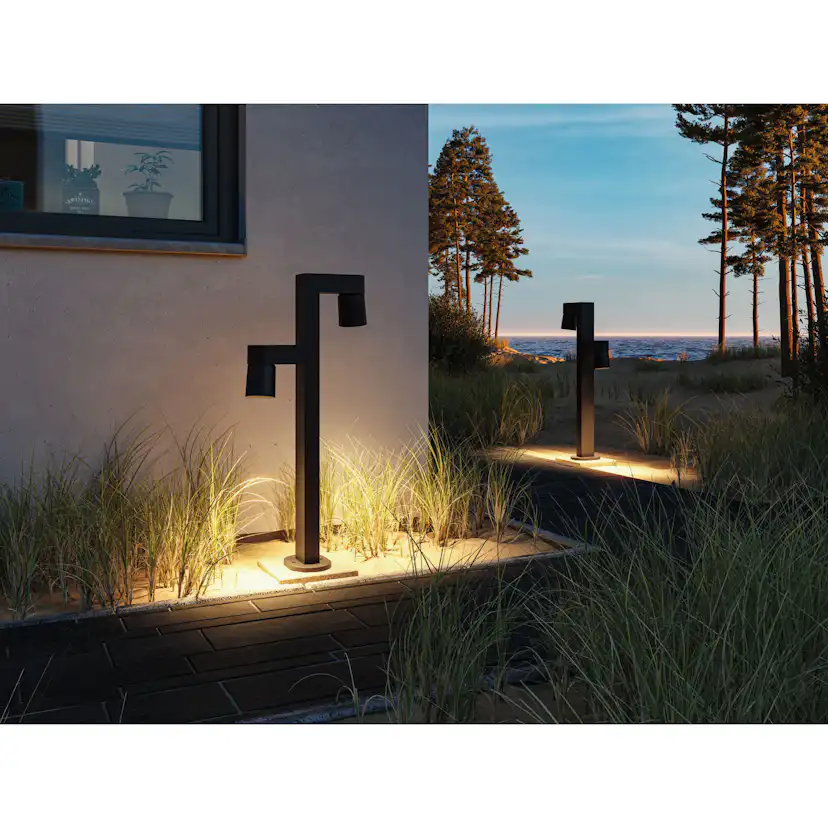 Pollare LED Paulmann Kimu Dubbel IP44 230V Ljus: Soft White