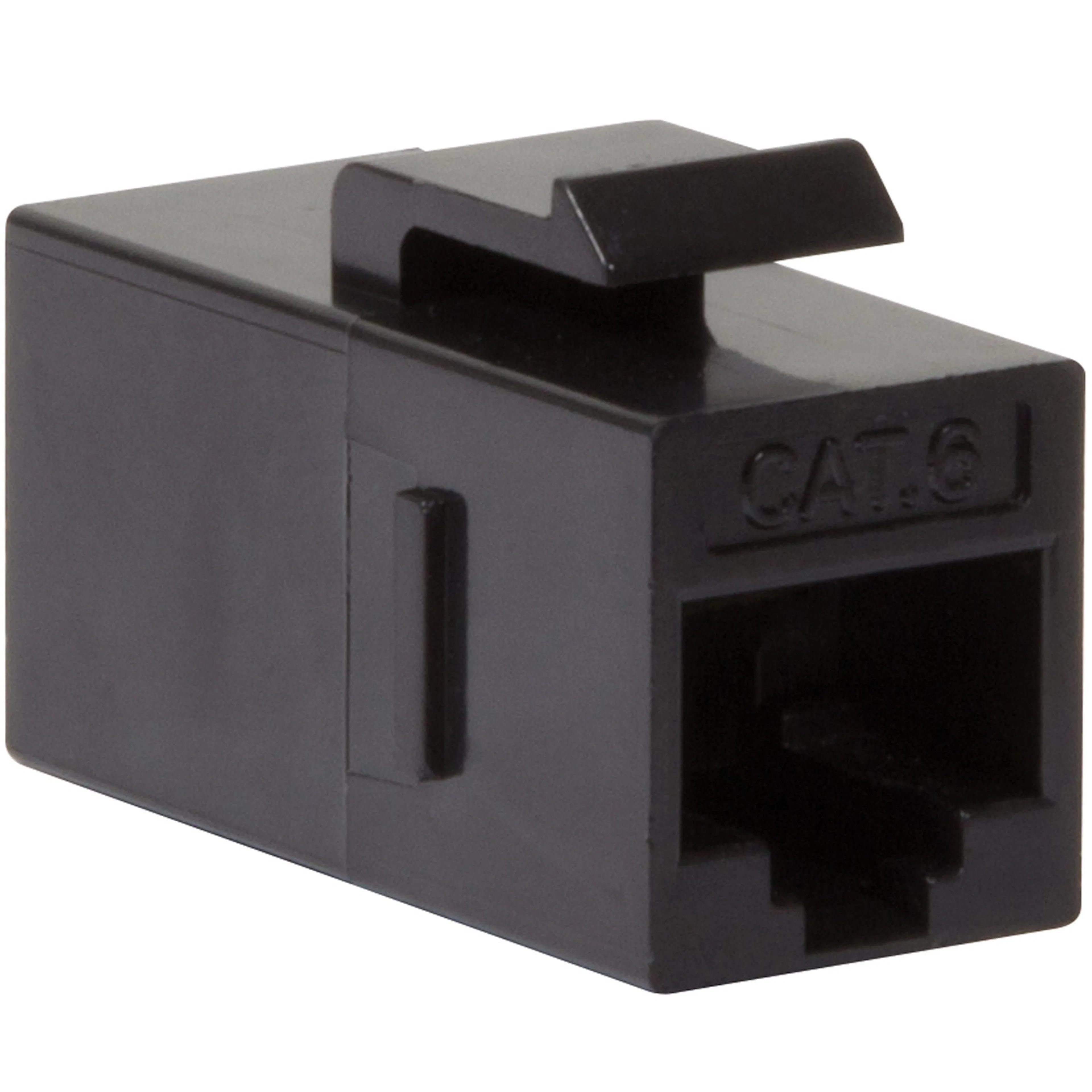 Tillbehör Hemelektronik LogiLink Keystone Inline-koppling Cat6 UTP Svart