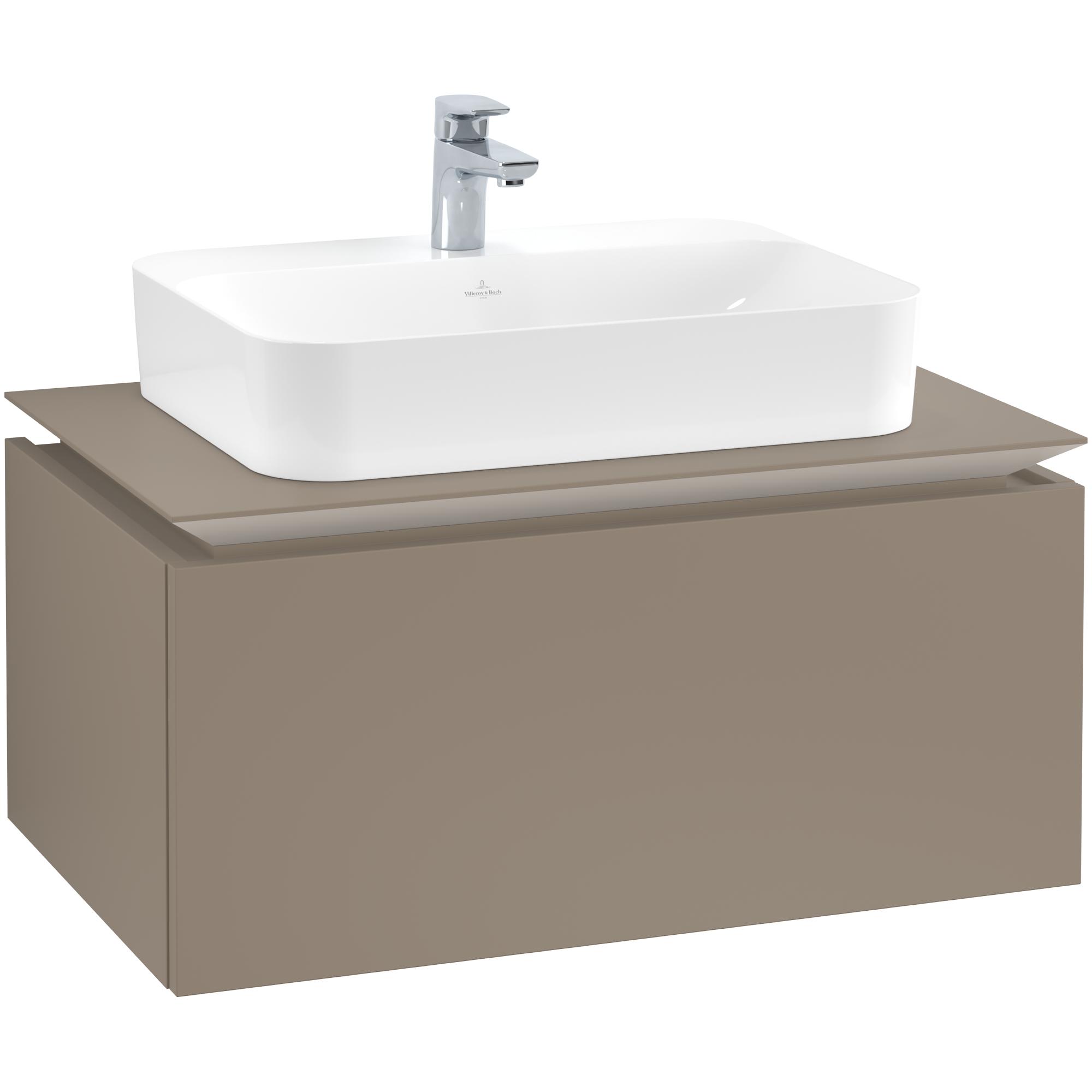 Tvättställsskåp Villeroy & Boch Legato Kompakt med 1 Låda för Ytmonterat Tvättställ från Finion & Memento