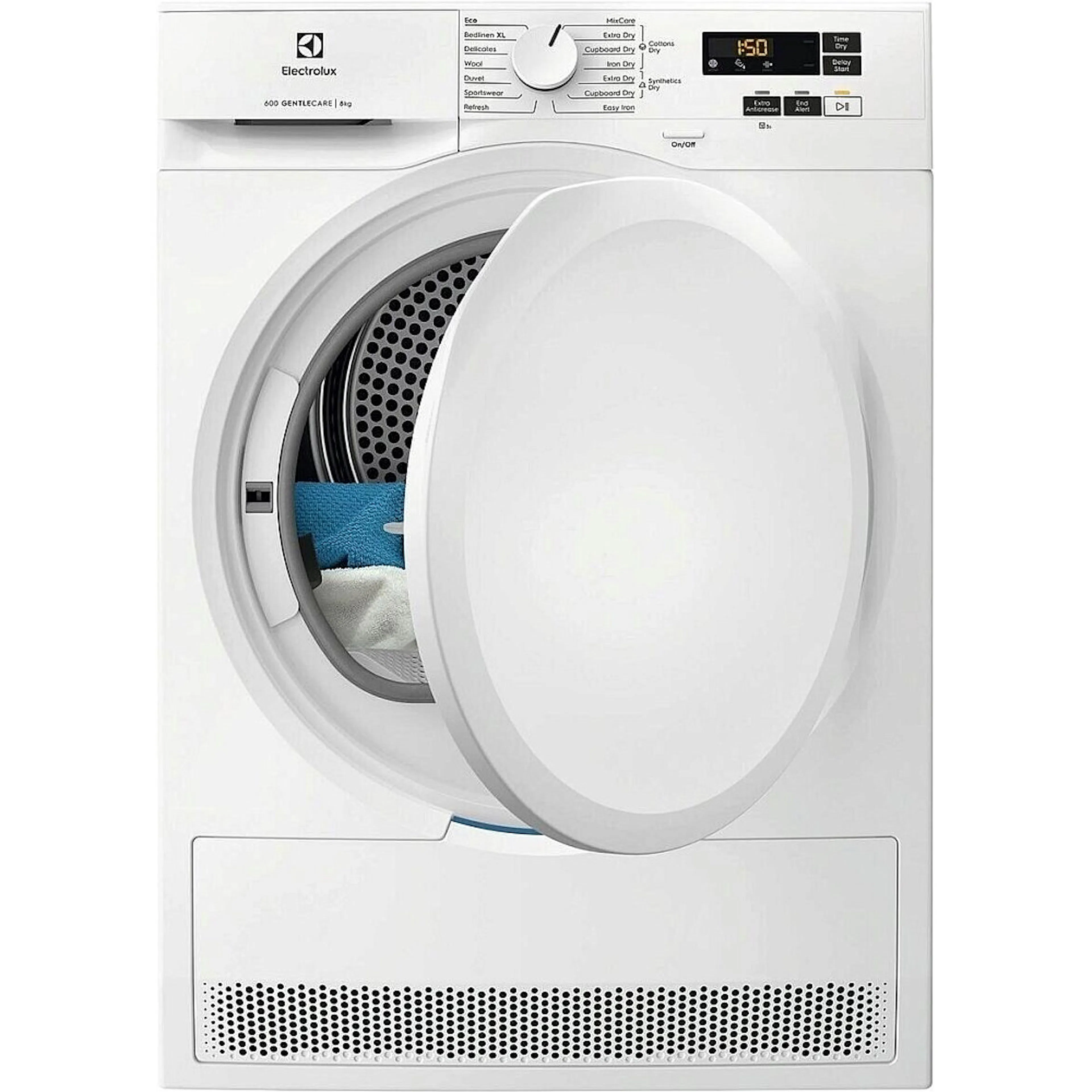 Värmepumpstumlare Electrolux EDI610O85O Vit med Skynkelskydd