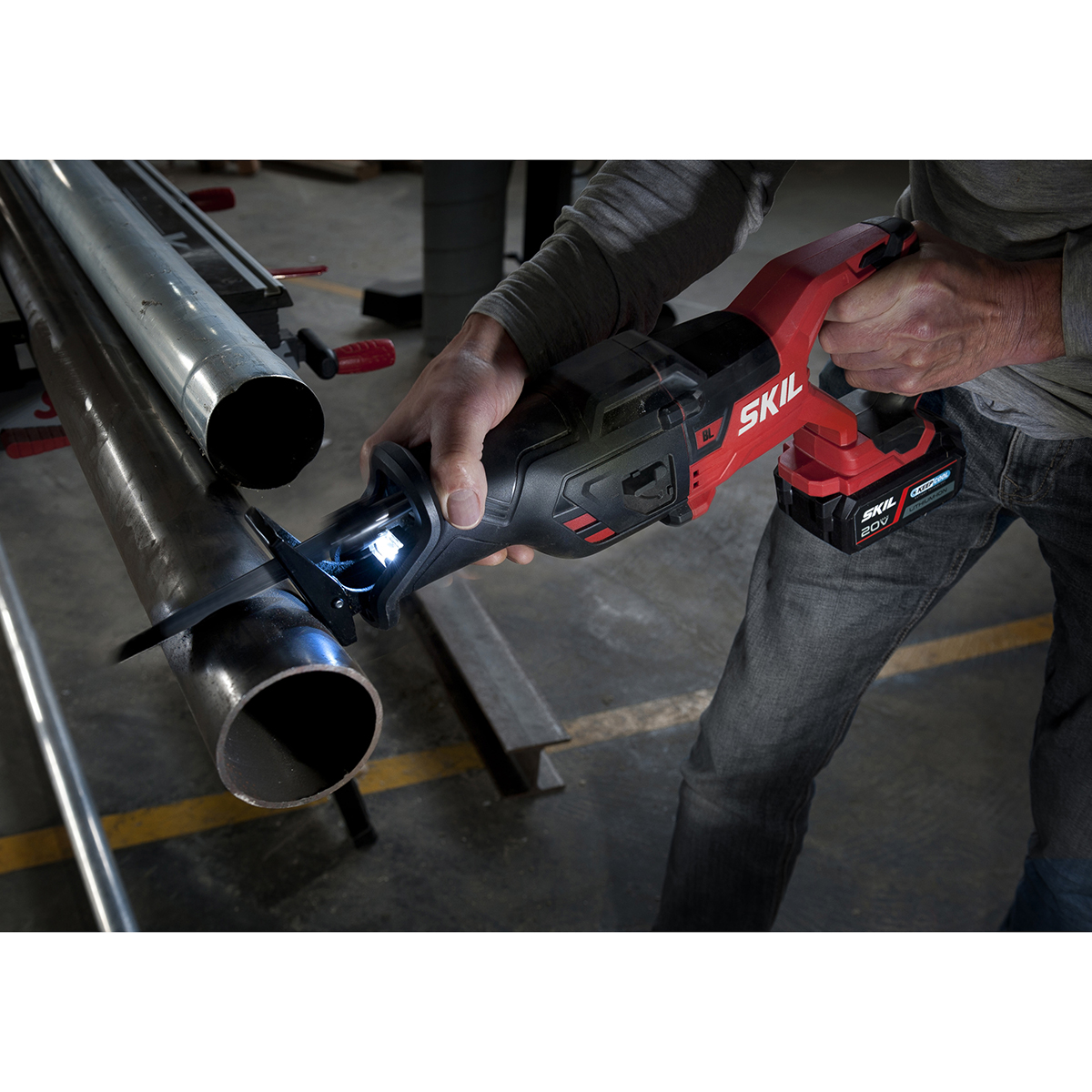 Tigersåg SKIL 3480 CB Kolborstfri Batteridriven