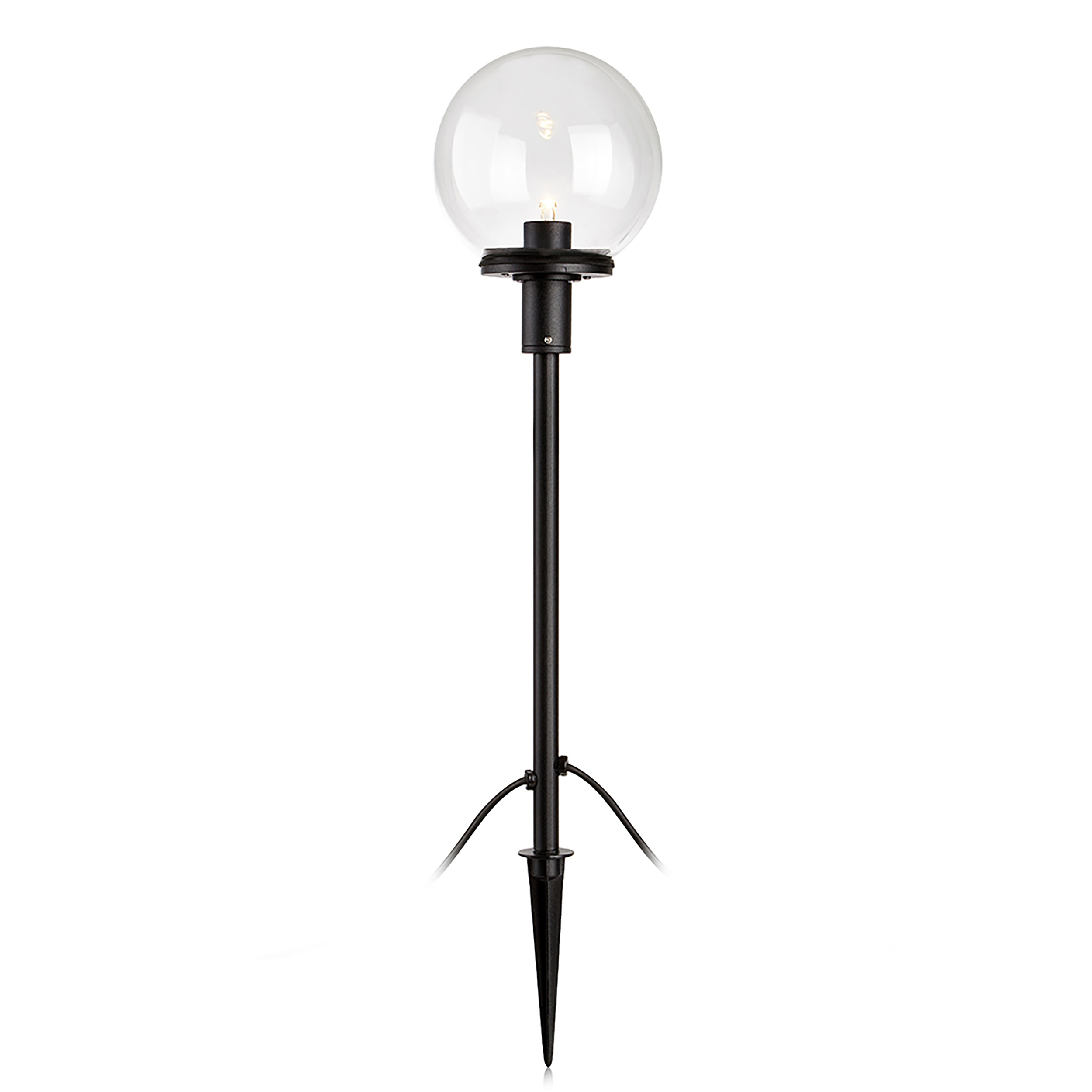 Pollare Markslöjd Garden 24 Svart Dimbar LED Utebelysning Aluminium 60cm