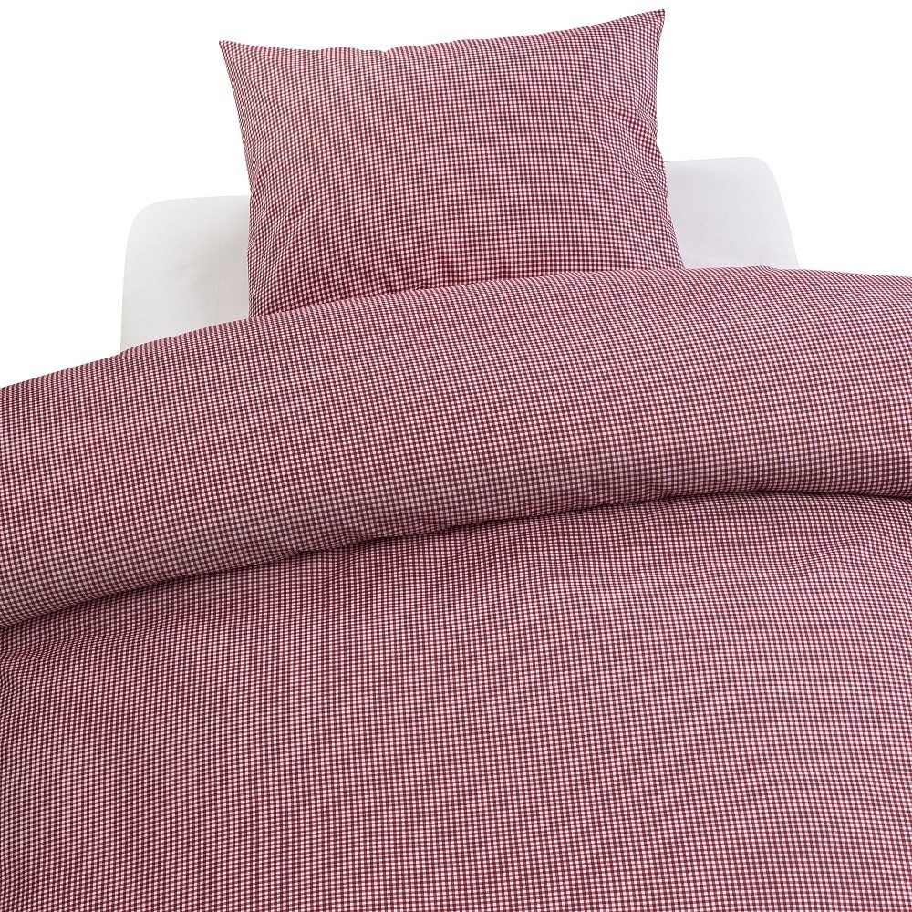 Påslakanset Borganäs of Sweden Gingham Check Barnvagn Enkelsäng