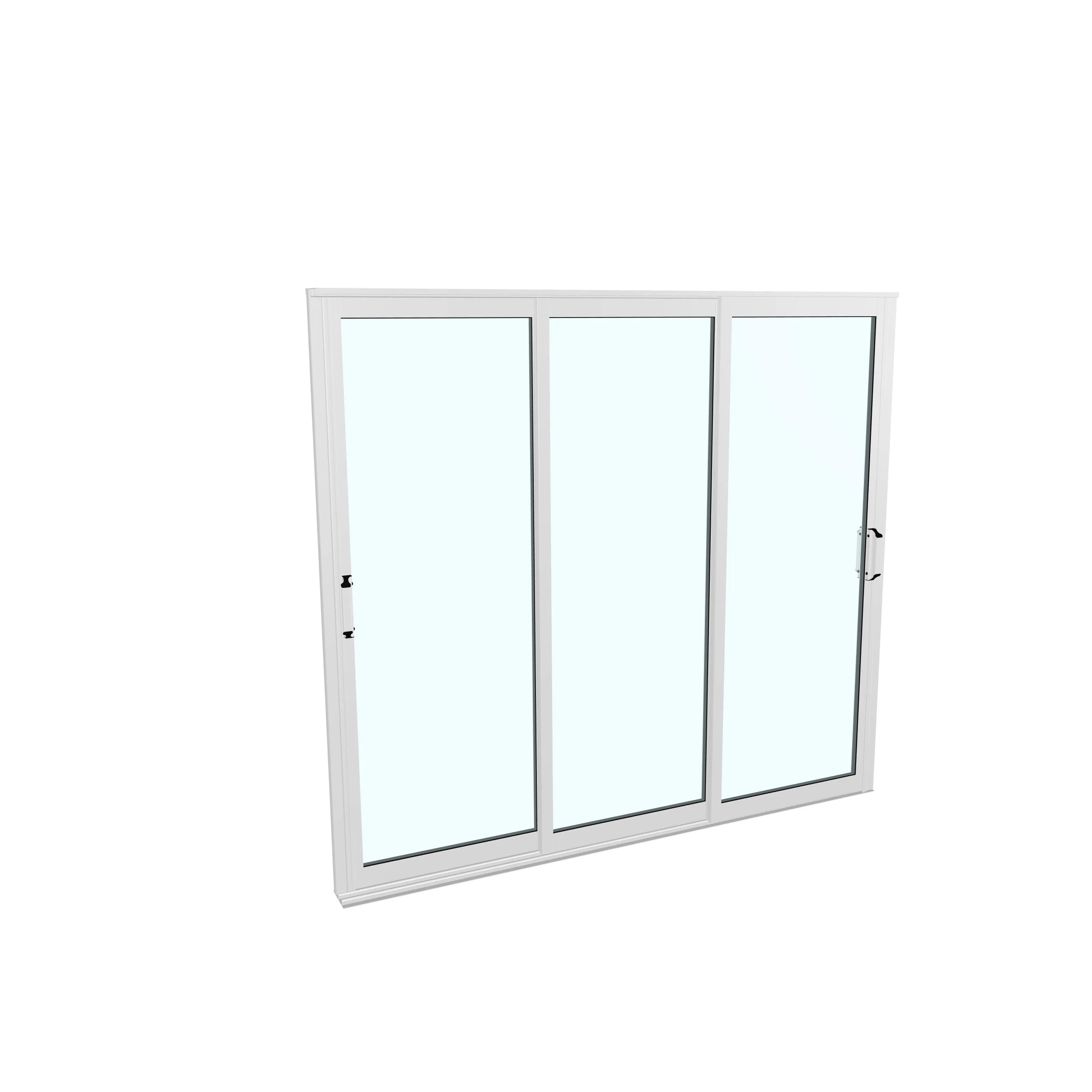 Landskap Skjutdörrsparti Robust B2200mm x H2000 - Vit Vår oc B2200 x H2000 mm - Vit