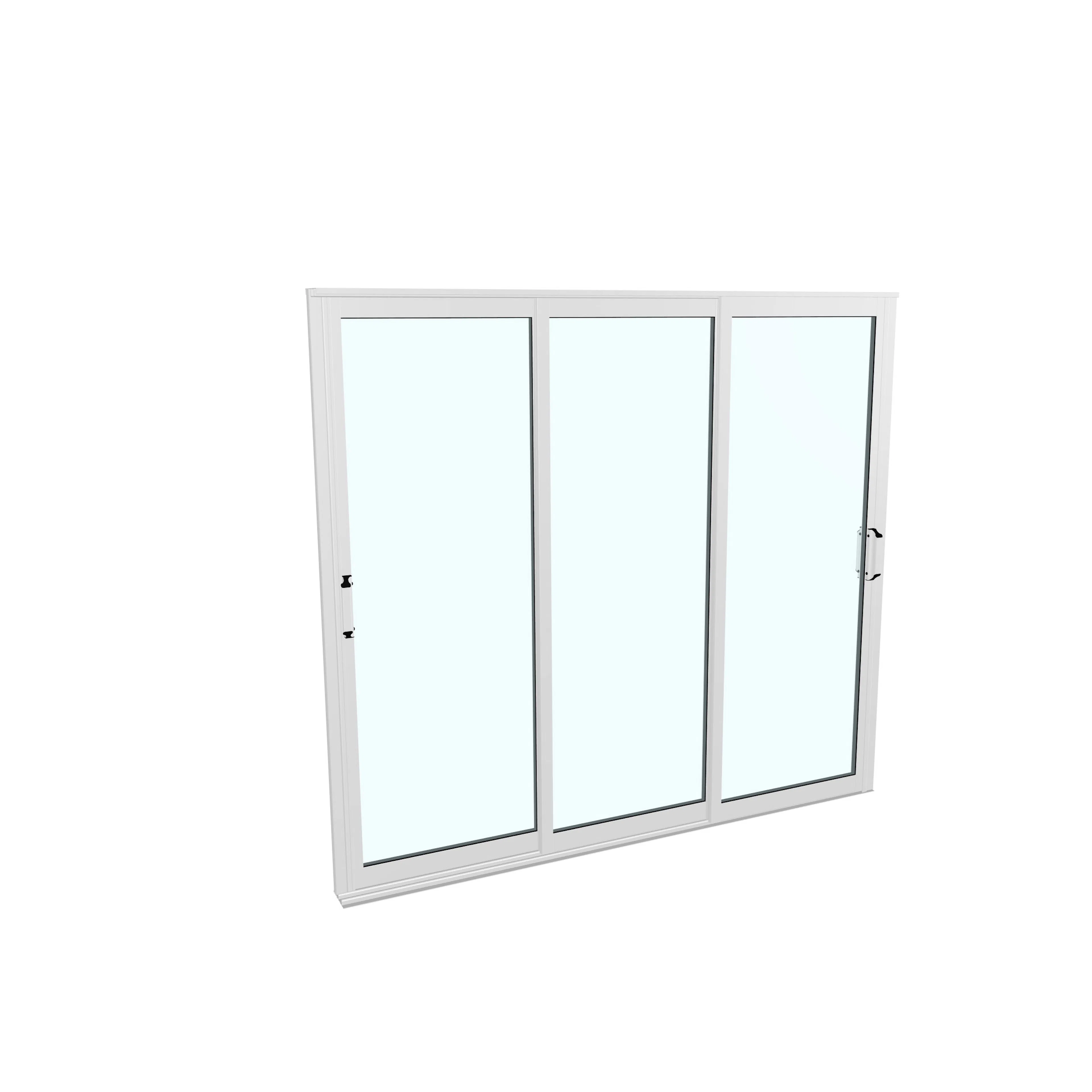 Landskap Skjutdörrsparti Robust B2200mm x H2000 - Vit Vår oc B2200 x H2000 mm - Vit