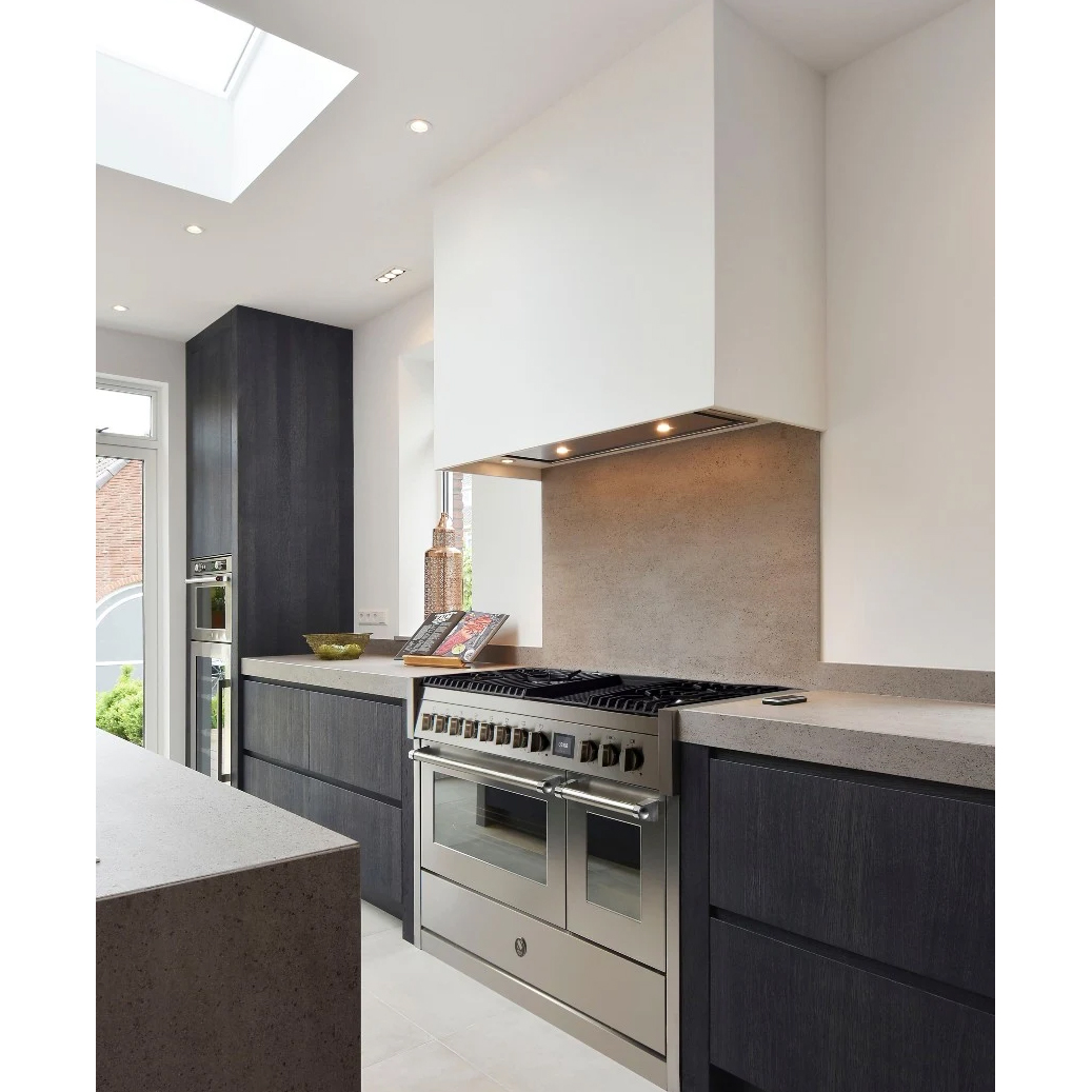 Gasolspis Steel Genesi Combi-Steam 120 cm med Två Ugnar