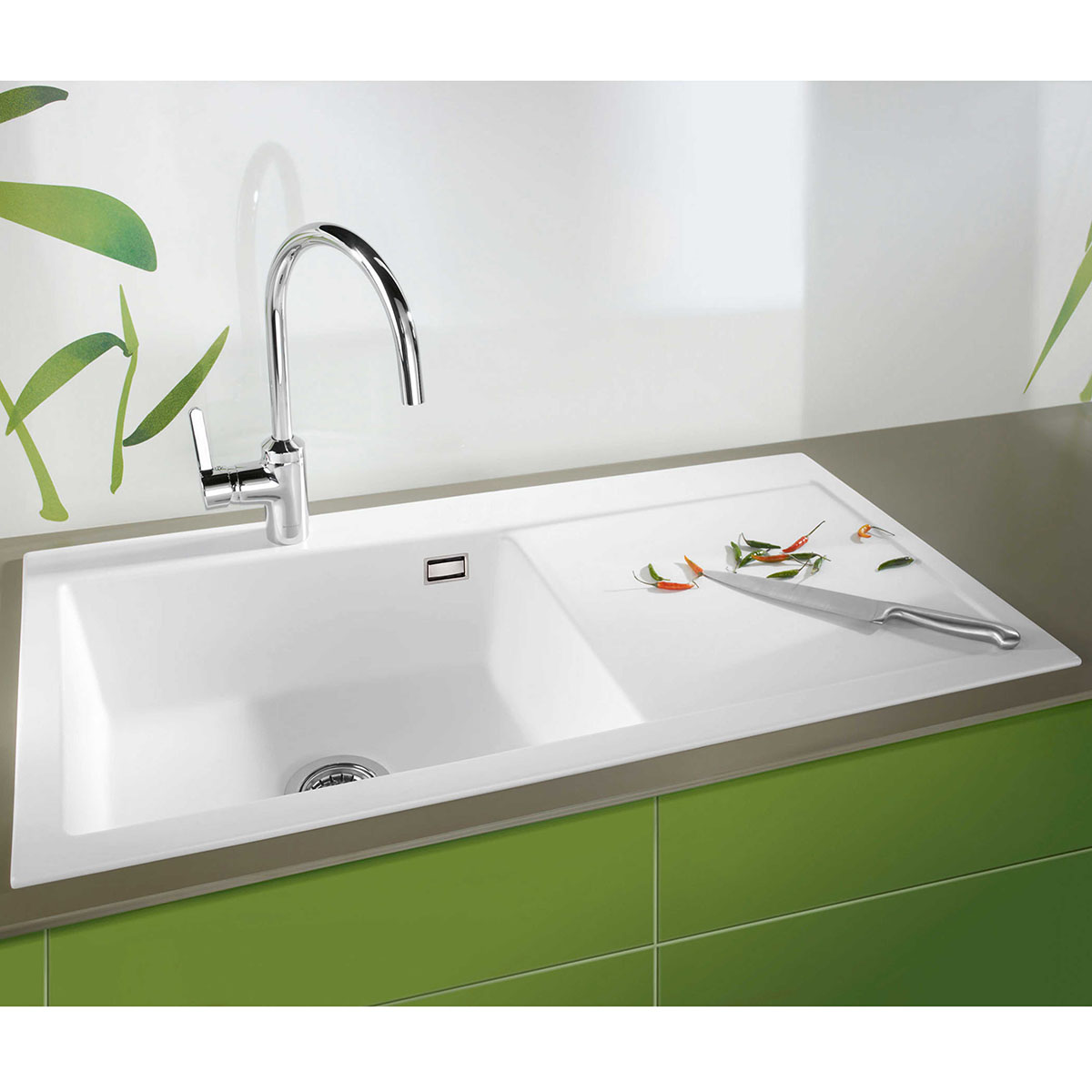 Diskbänk Lavabo Mera 100 SL Keramik