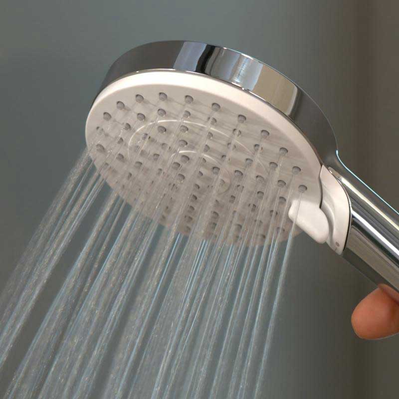 Takduschset Hansgrohe Crometta E Showerpipe 240 1jet