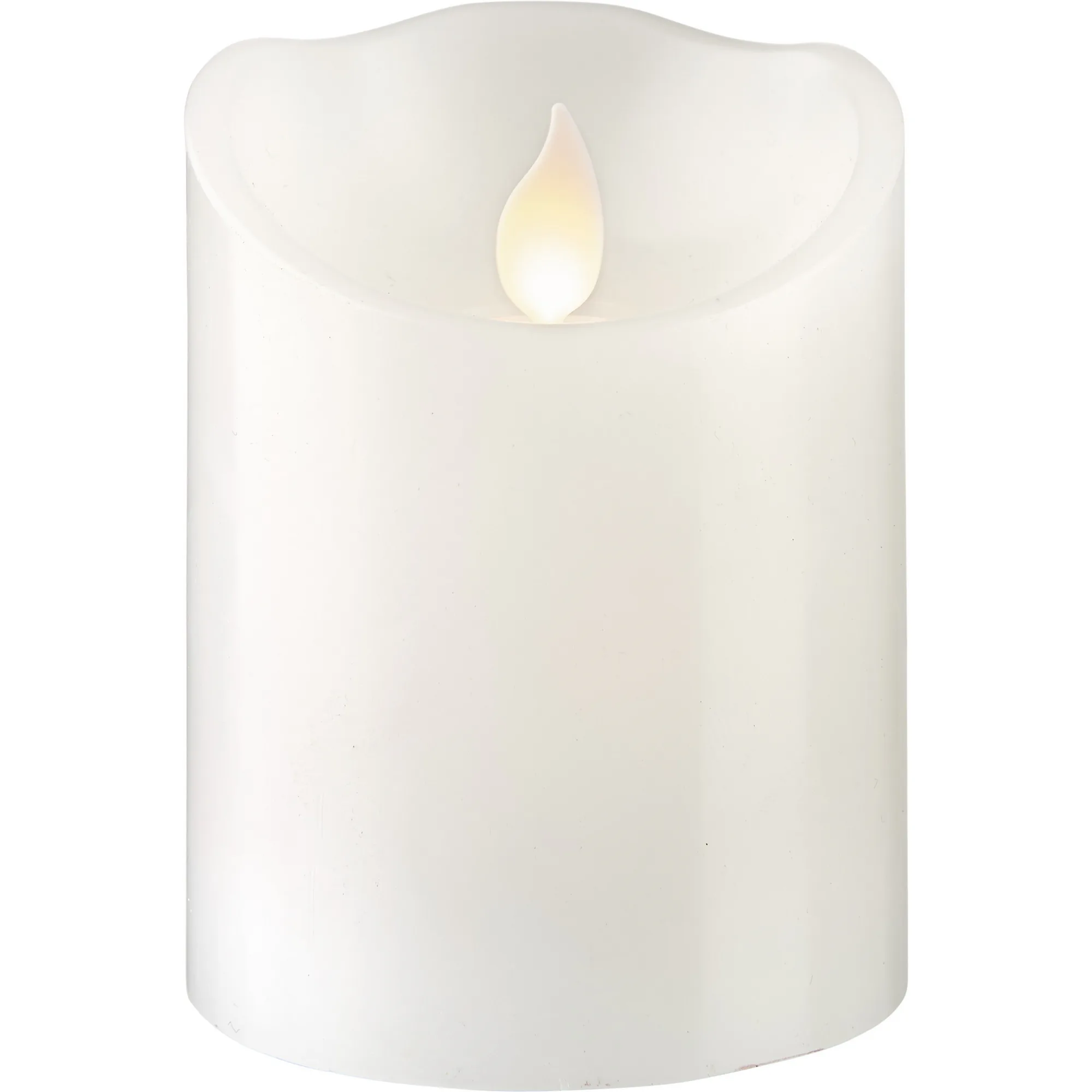LEDBlockljusM-Twinkle Vit, 10 cm