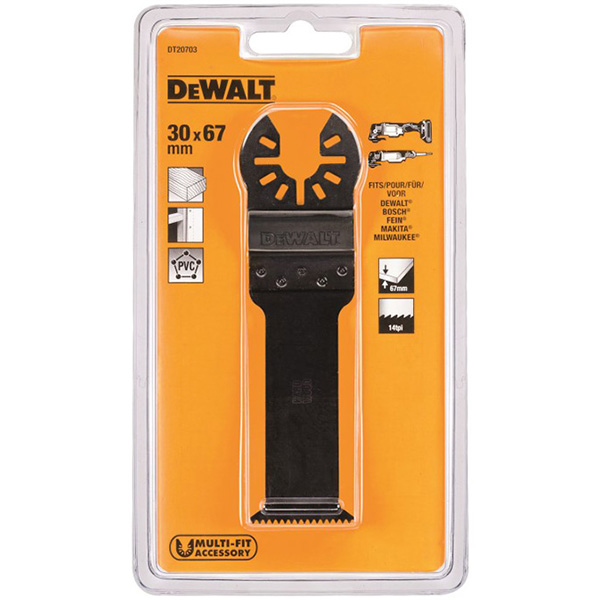 Sågblad DeWalt DT20703 67X30 mm Hårdträ