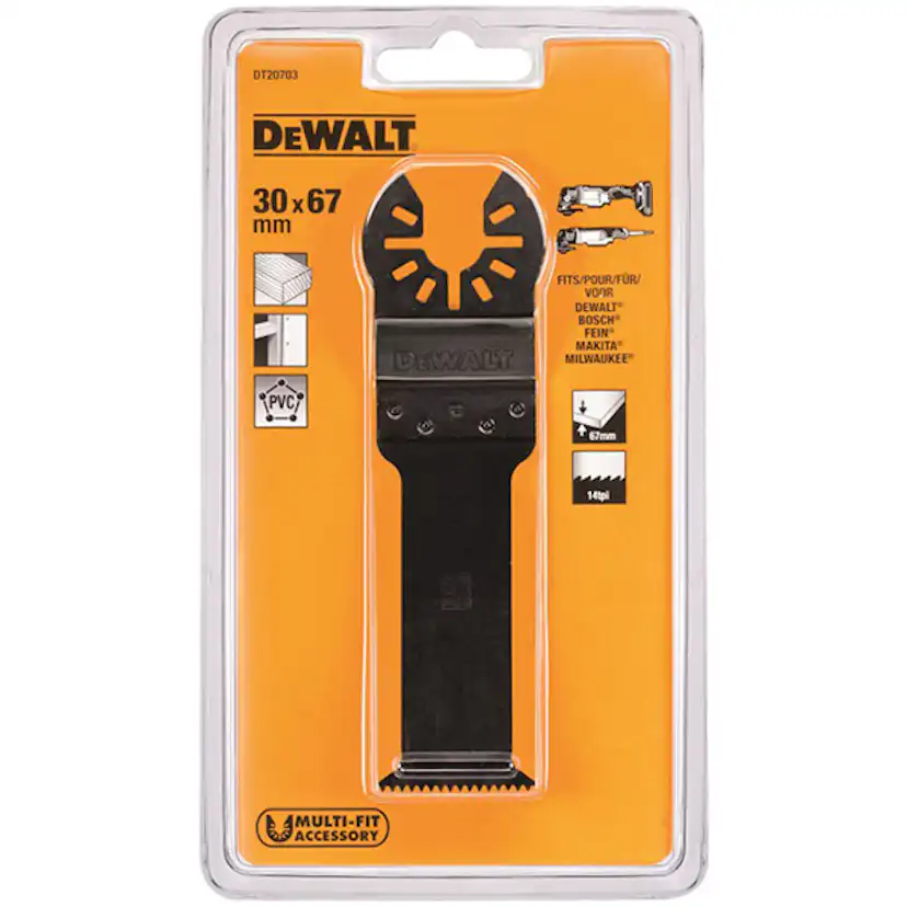 Sågblad DeWalt DT20703 67X30 mm Hårdträ