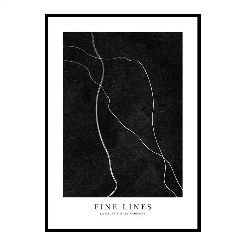 Poster Gallerix Fine Lines No2