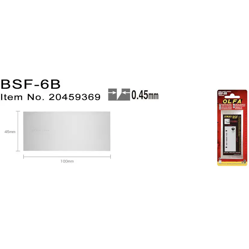 Skrapblad Olfa BSF-6B FLEX