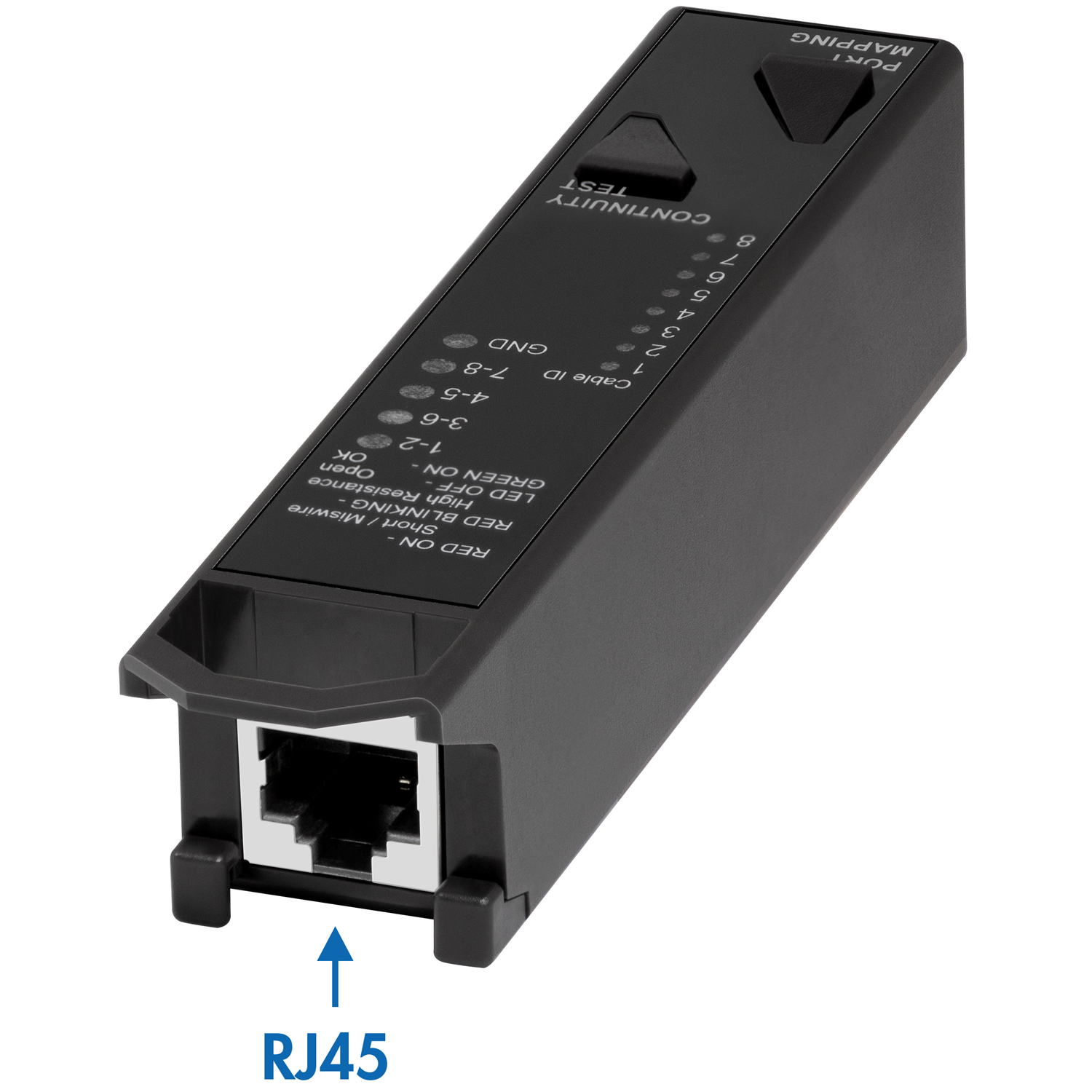 Nätverkskabeltestare och Portmappning LogiLink 3-in-1