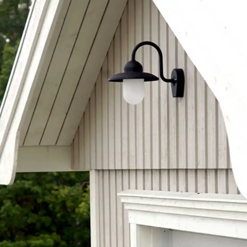 VÄGGARM NISSE 60W VIT/KLAR Vit/Klar