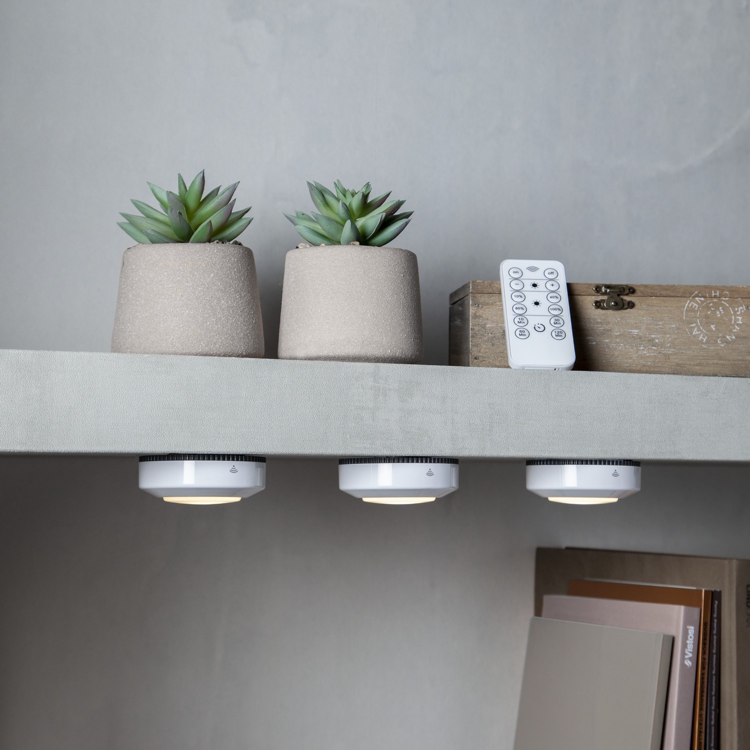 Batteridriven Spotlight Star Trading Functional 3-pack
