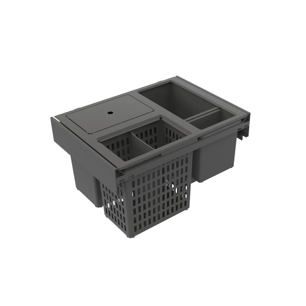 Källsorteringskärhållare Beslag Design Hide 600 Hero