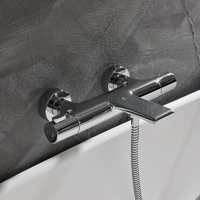 Duschset Bathlife Pärla/Dagg med Badkarsblandare