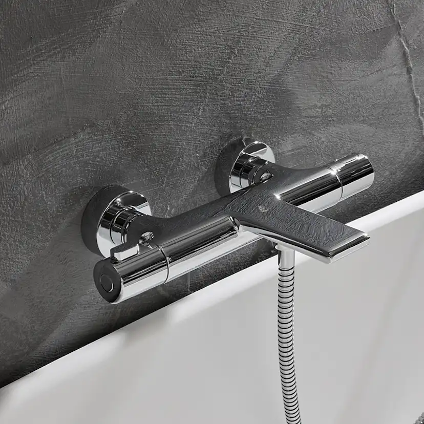 Duschset Bathlife Pärla/Dagg med Badkarsblandare