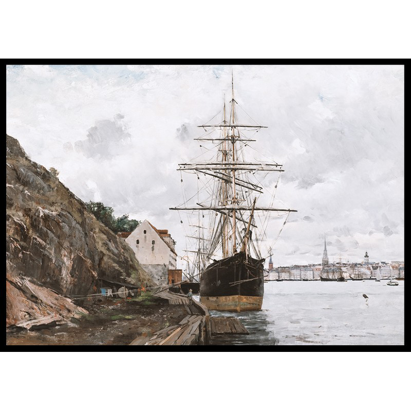 Poster Gallerix Inloppet Till Stockholm By Axel Lindman