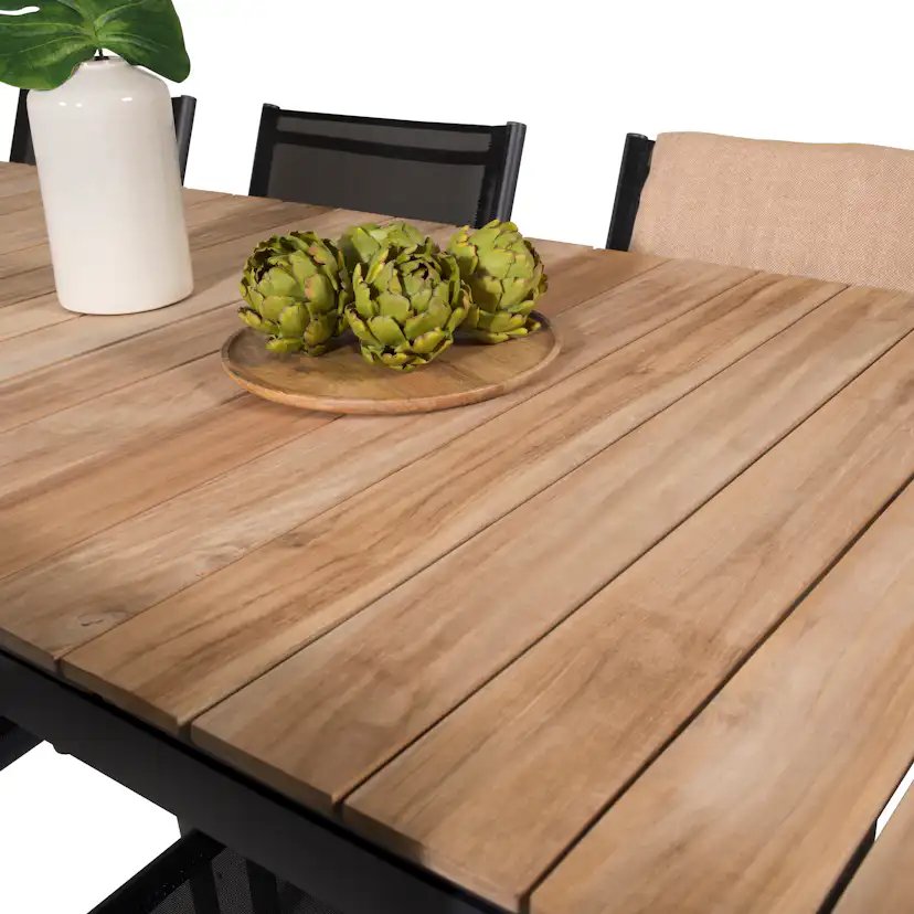 Matgrupp Venture Home Meya 160/240 med 8 Siri Matstolar