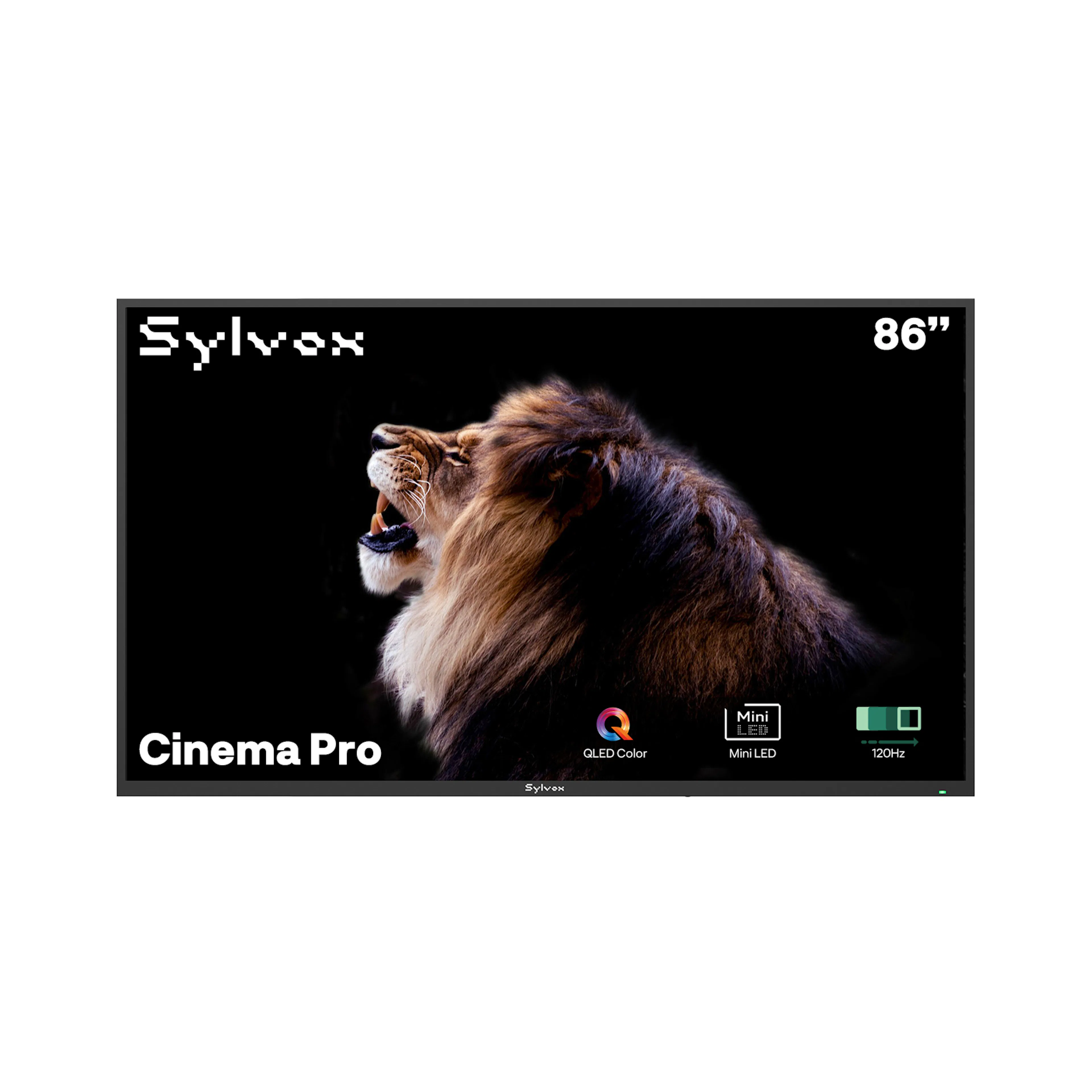 Utomhus TV Sylvox Cinema Pro 120Hz Helio QLED 86tum