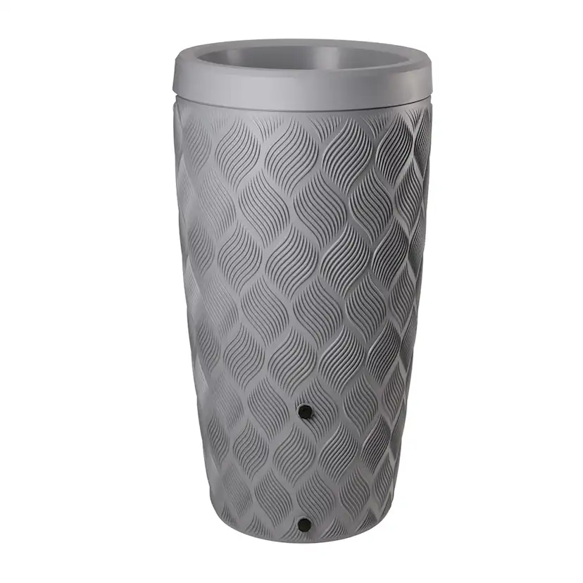 Regnvattentunna Hyma Garden Flow 240 L Platinum Med Lock