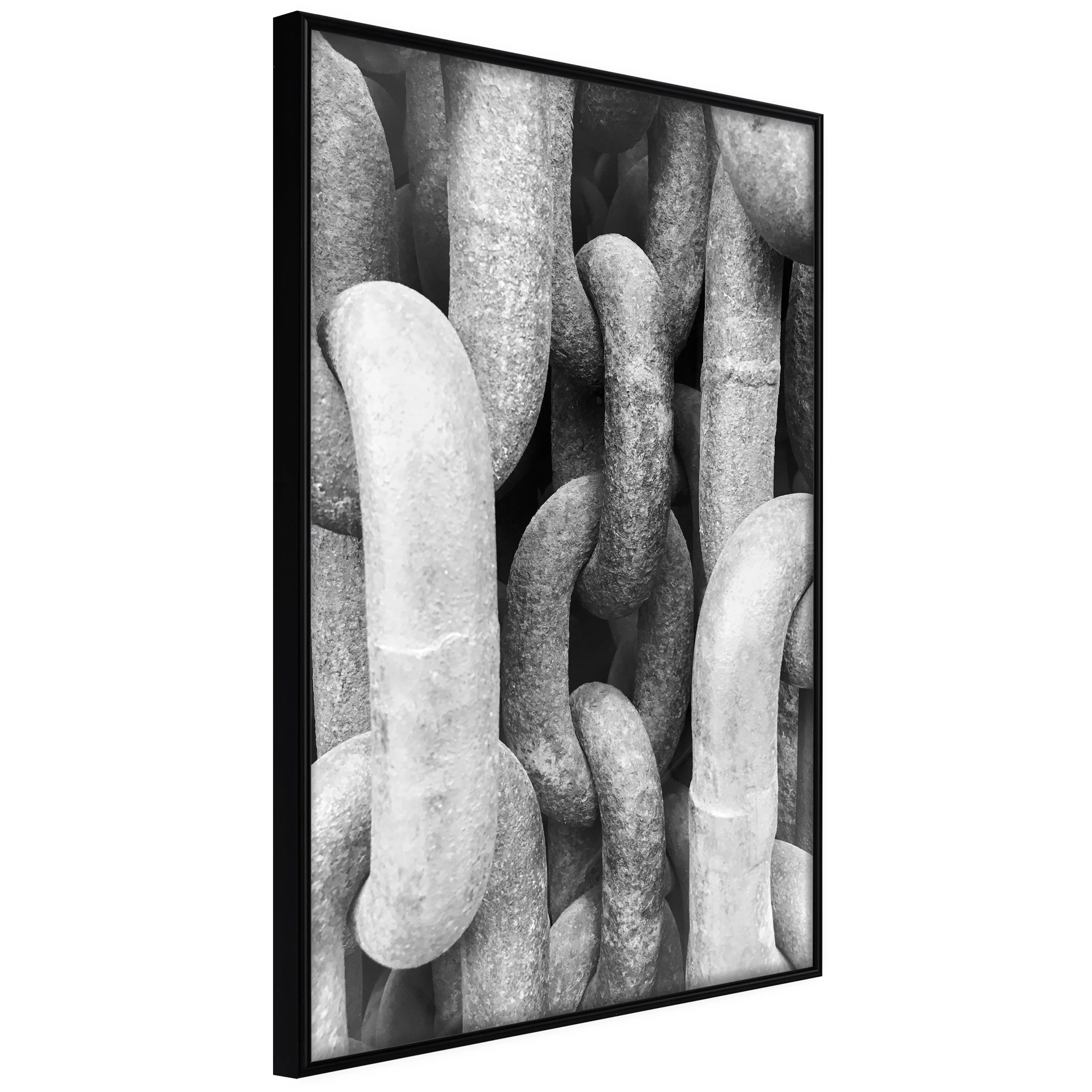 Affisch - Old Chain [Poster] 20x30 Svart ram, 20x30 cm