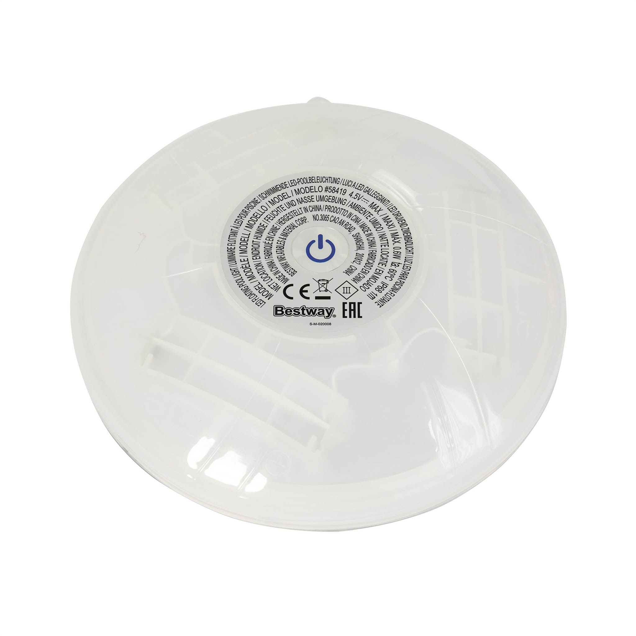 LED-Lampa Bestway Flytande Lampa med Flerfärgsläge till Pool