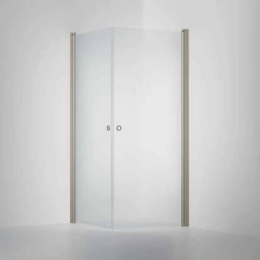 Duschvägg Linc Angel 700x800 mm, Frostat Glas, Stone