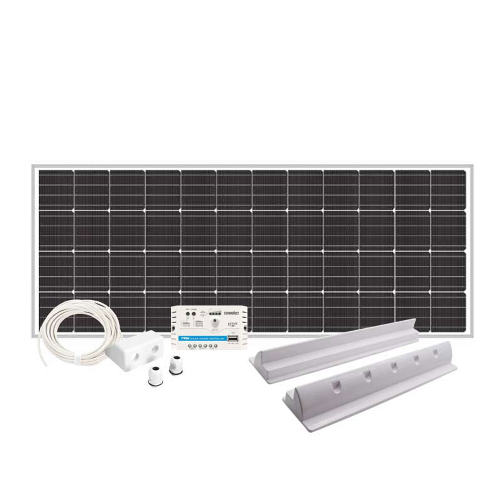 Solpanelspaket Sunwind 120 W Husvagn och Husbil Spoiler