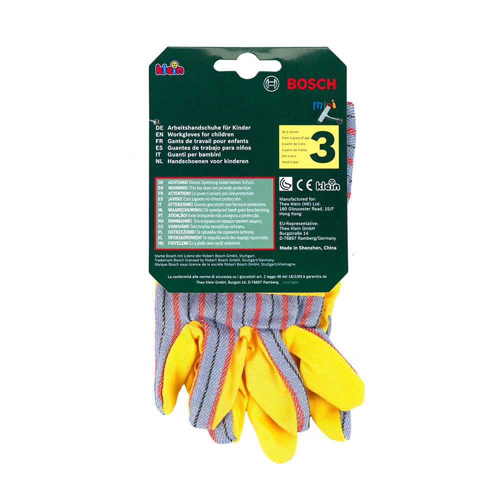 Leksak Klein Arbetshandskar Bosch