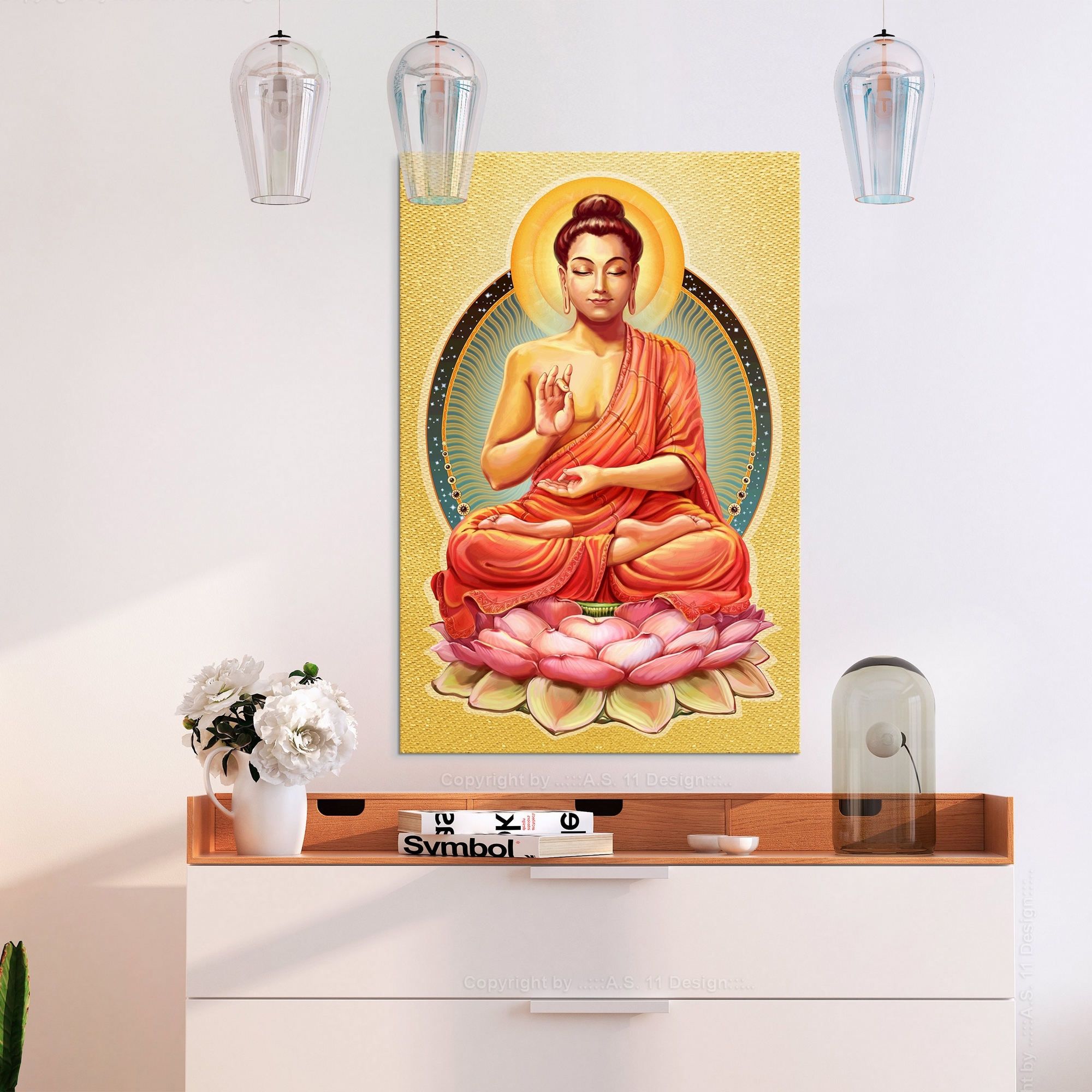 Tavla Arkiio Peace Of Buddha