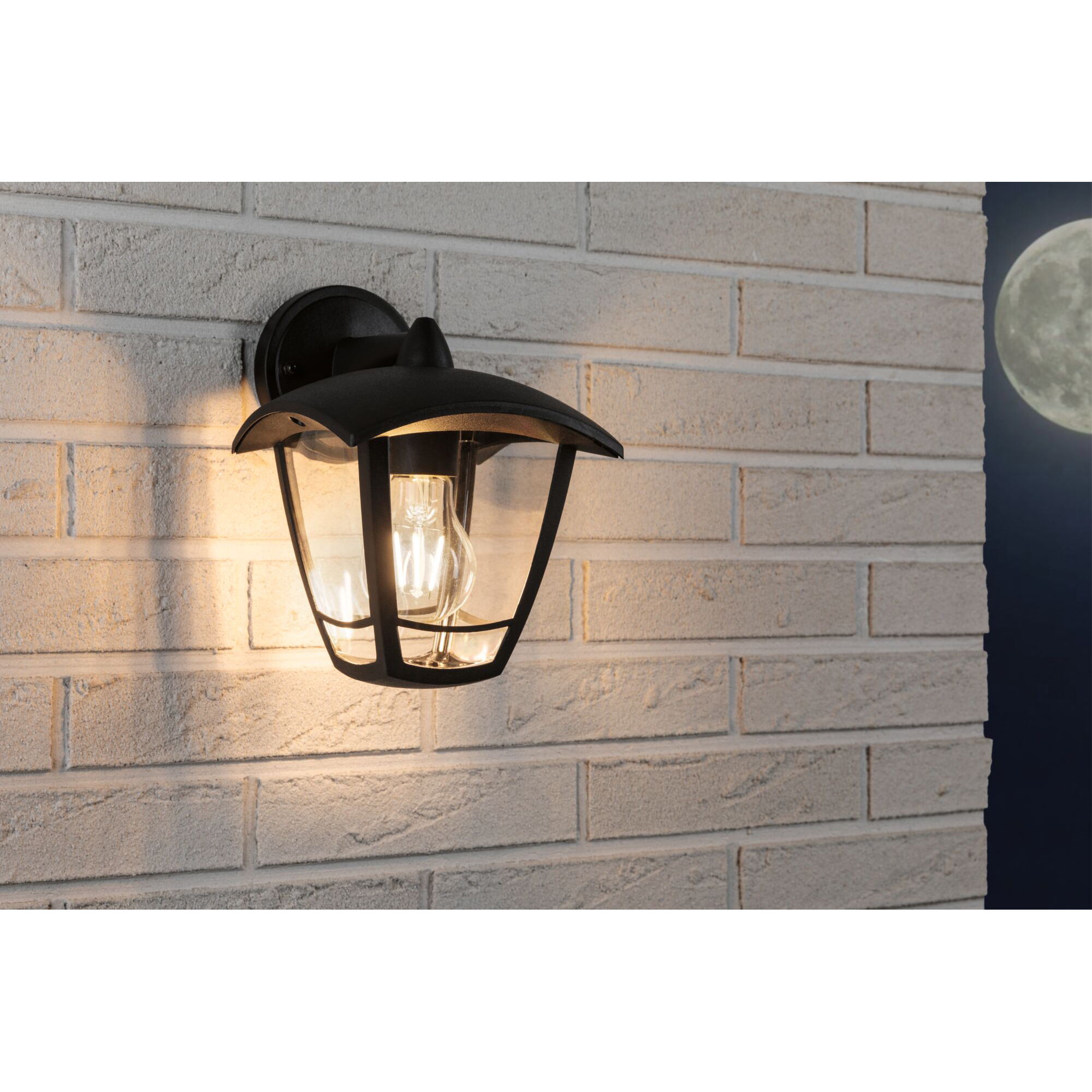 Fasadbelysning Paulmann Classic Curved Hängande IP44 230V