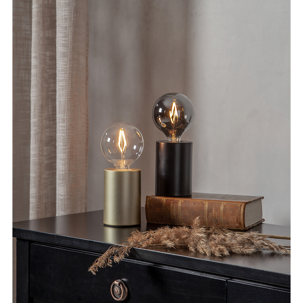 LampfotE14 TINY Svart