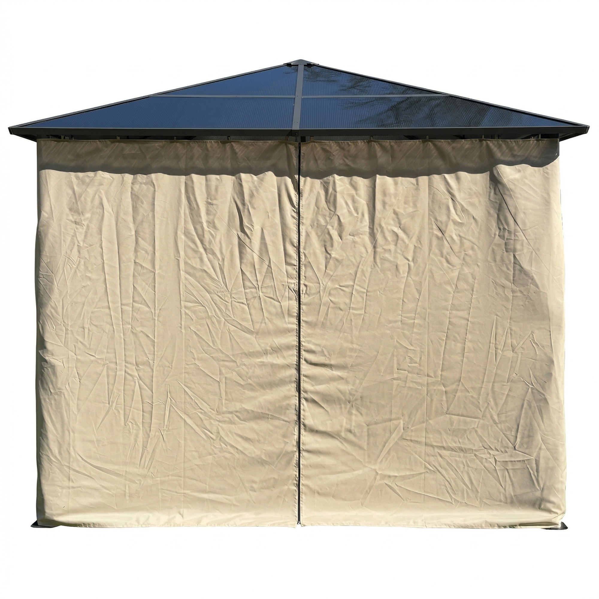 Paviljong Mag-Pro 3 x 3 m Antracit Med Polykarbonattak 6 mm