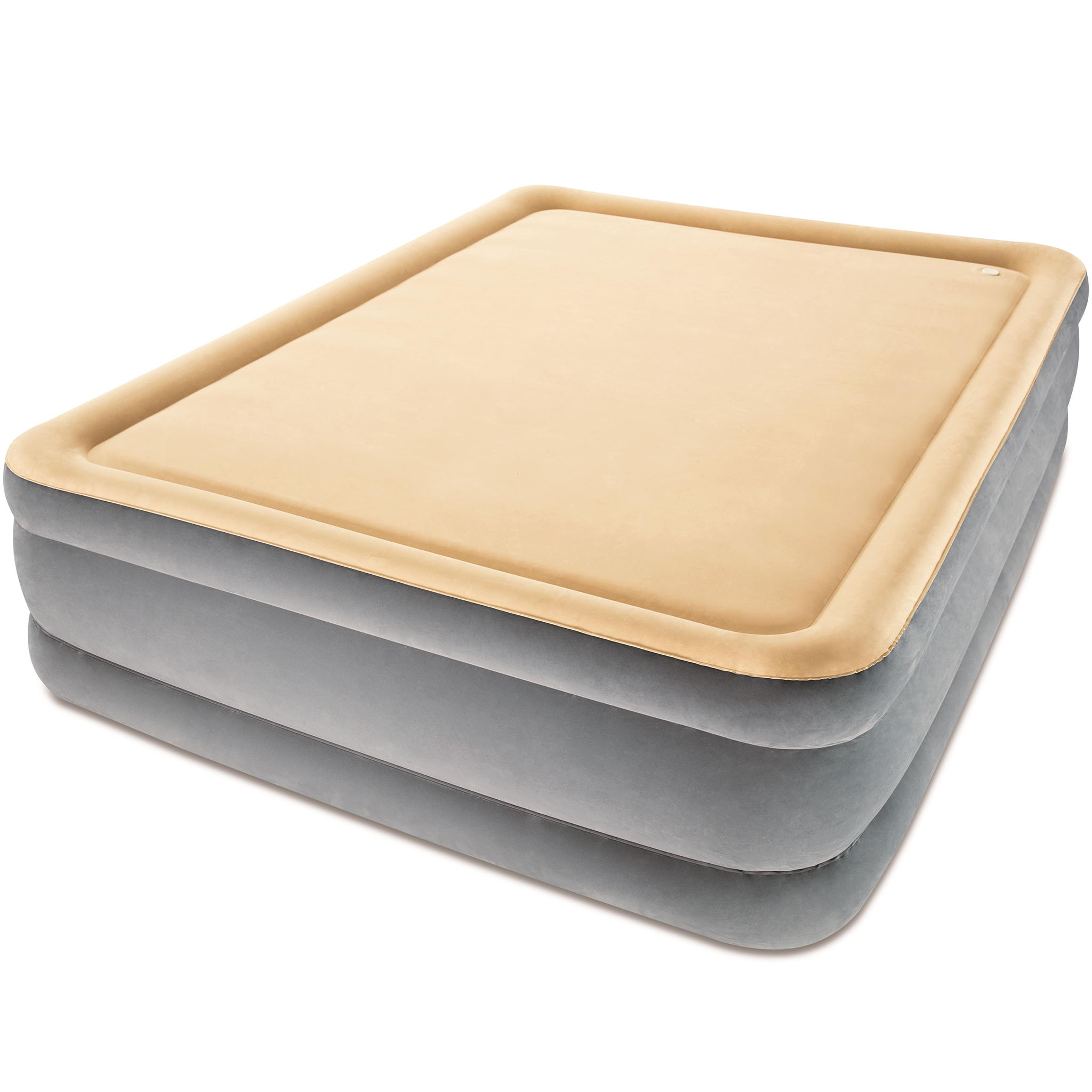 Uppblåsbar Dubbelsäng Bestway Hög Inbyggd Pump Tritech Queen Airbed 2 Personer