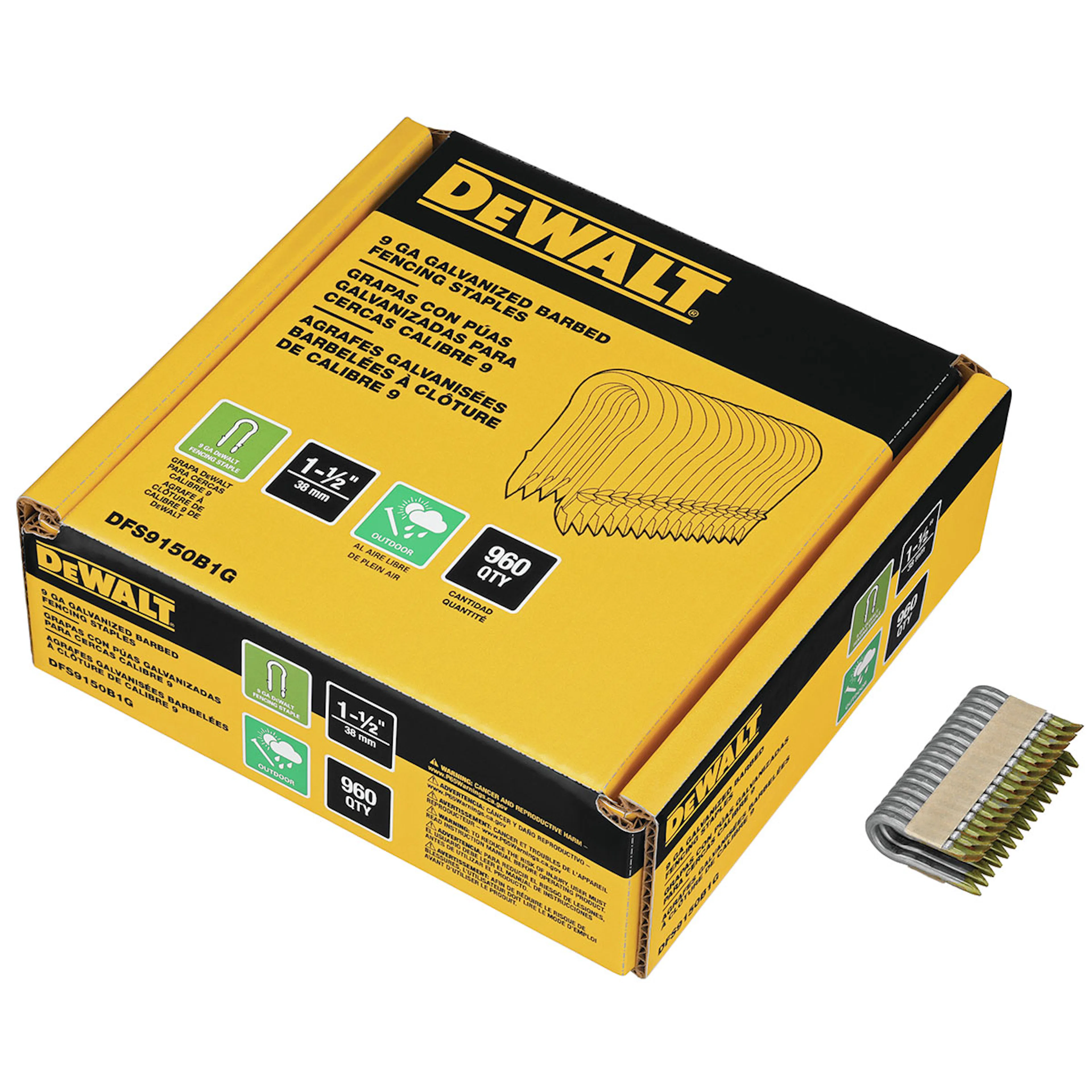 Klammer Dewalt DFS9150B1G 960-pack
