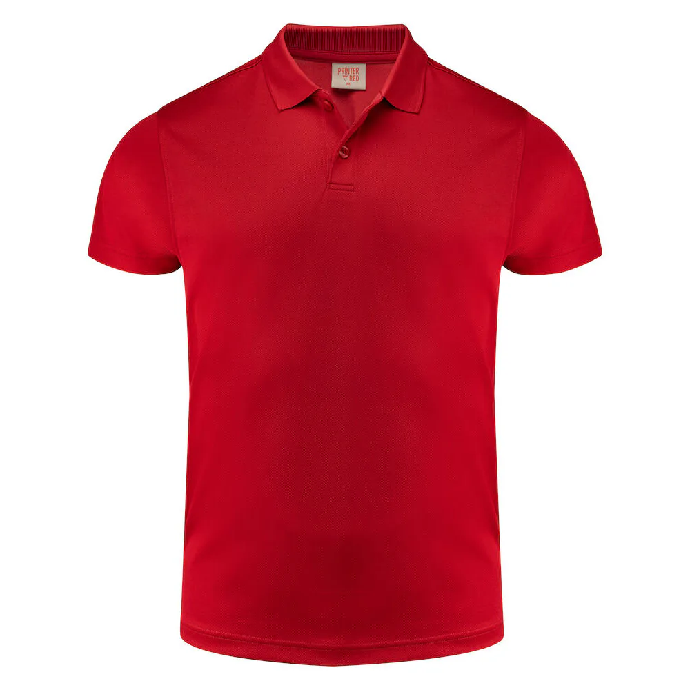 Printer Smash Polo Red XL Storlek: XL, Färg: Röd