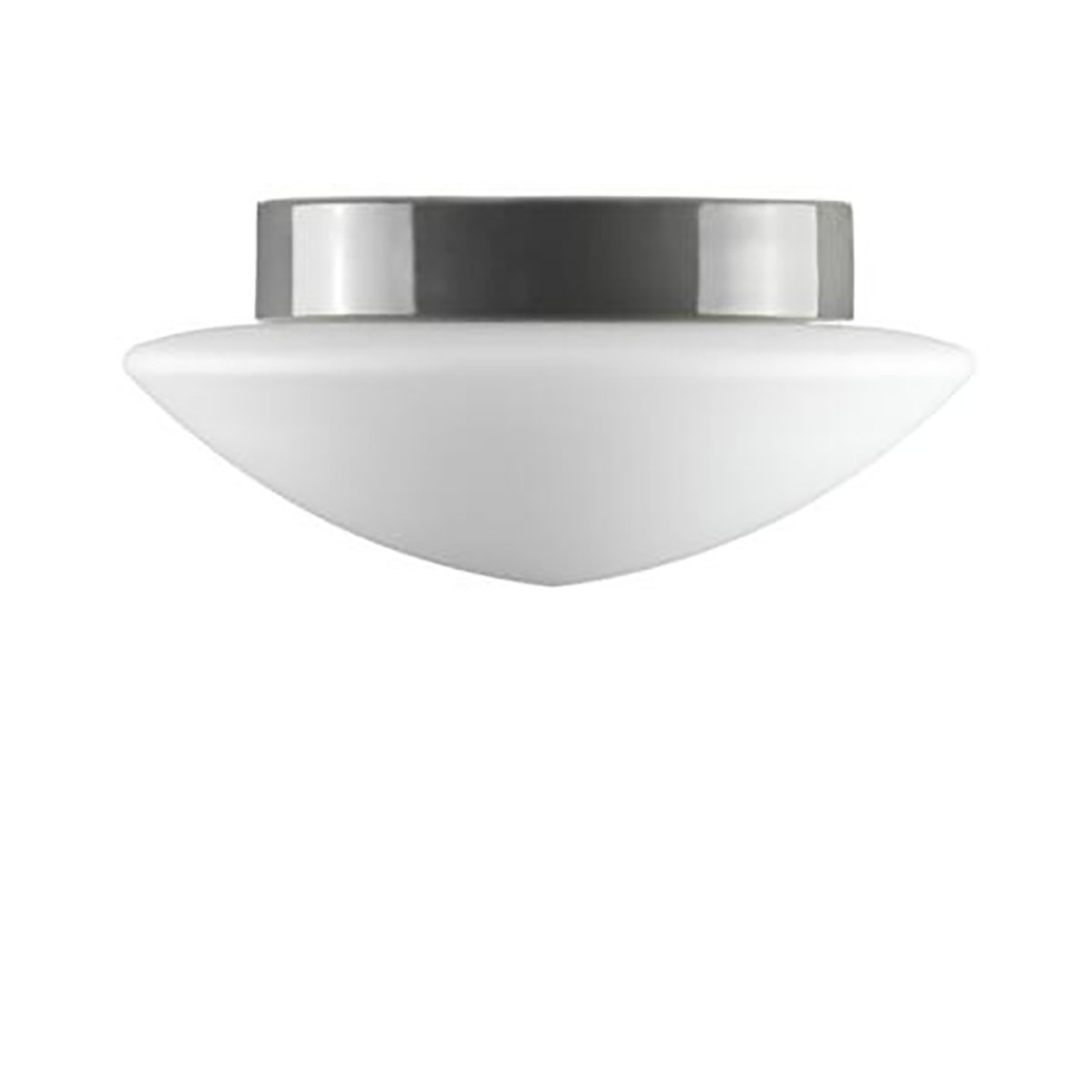 SOLHEM VIT IP44 RAK E27 Vit/Matt Opalglas