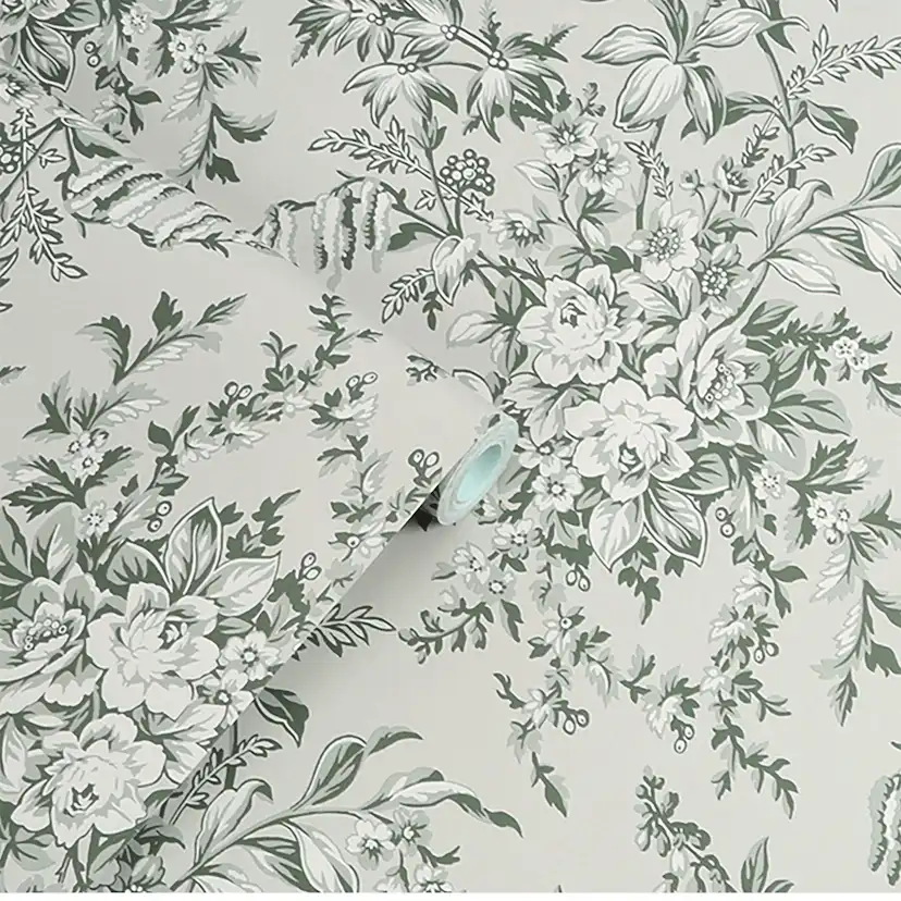 Tapet Laura Ashley Picardie Sage