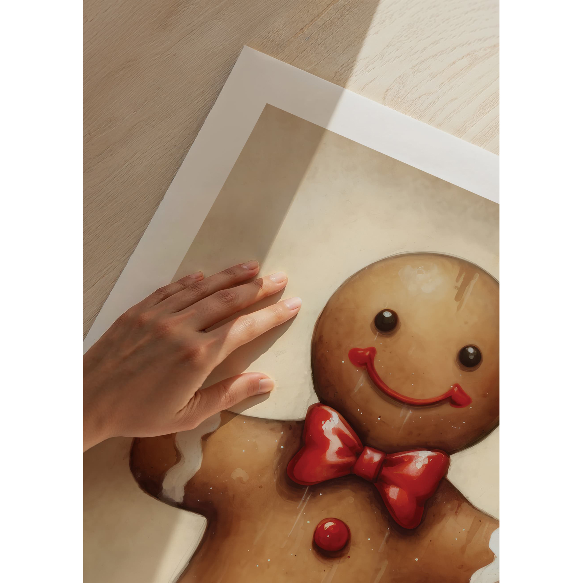 Poster Gallerix Happy Gingerbread Man