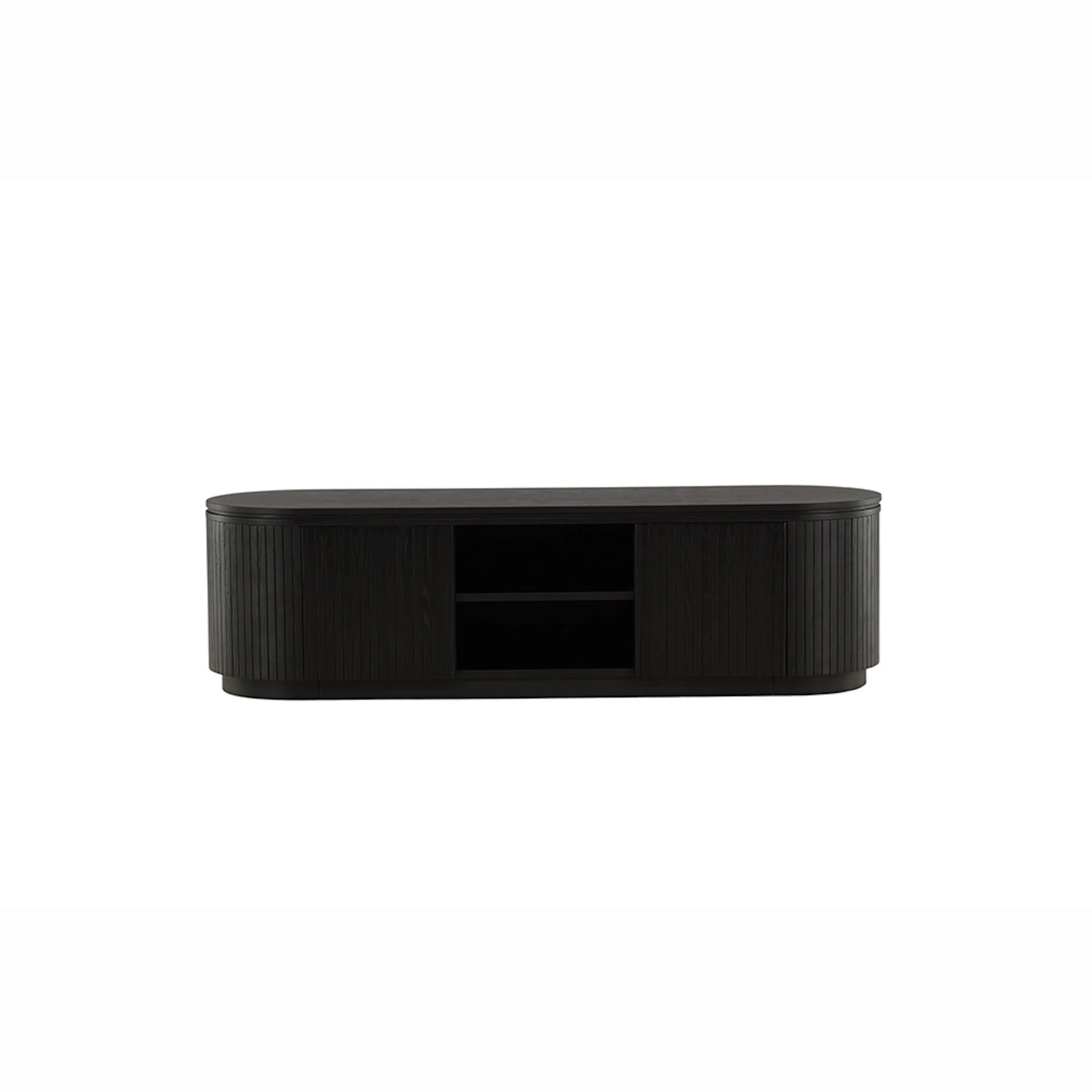 Mediamöbel Vind Fjällbacka Svart TV-Bänk/Sidobord MDF