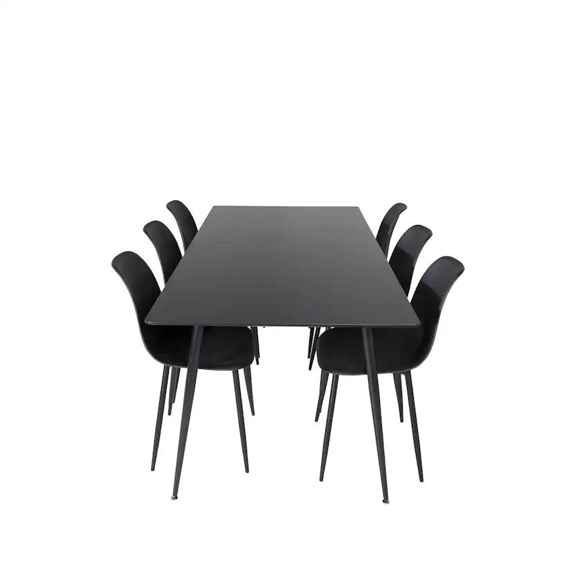 Matgrupp Venture Home Silvia med 6 Pop Stolar