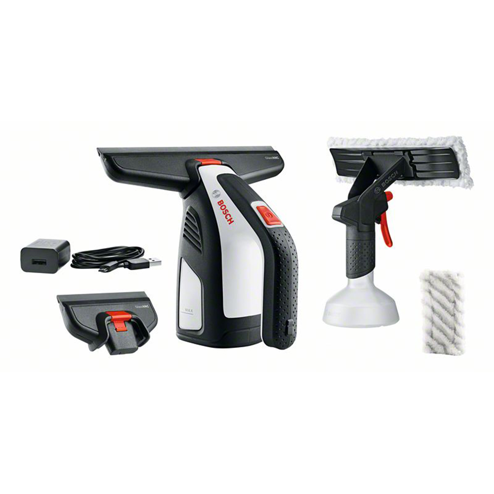 Fönstertvätt Bosch Power Tools GlassVAC Med Batteri/Stor Liten Sugdel