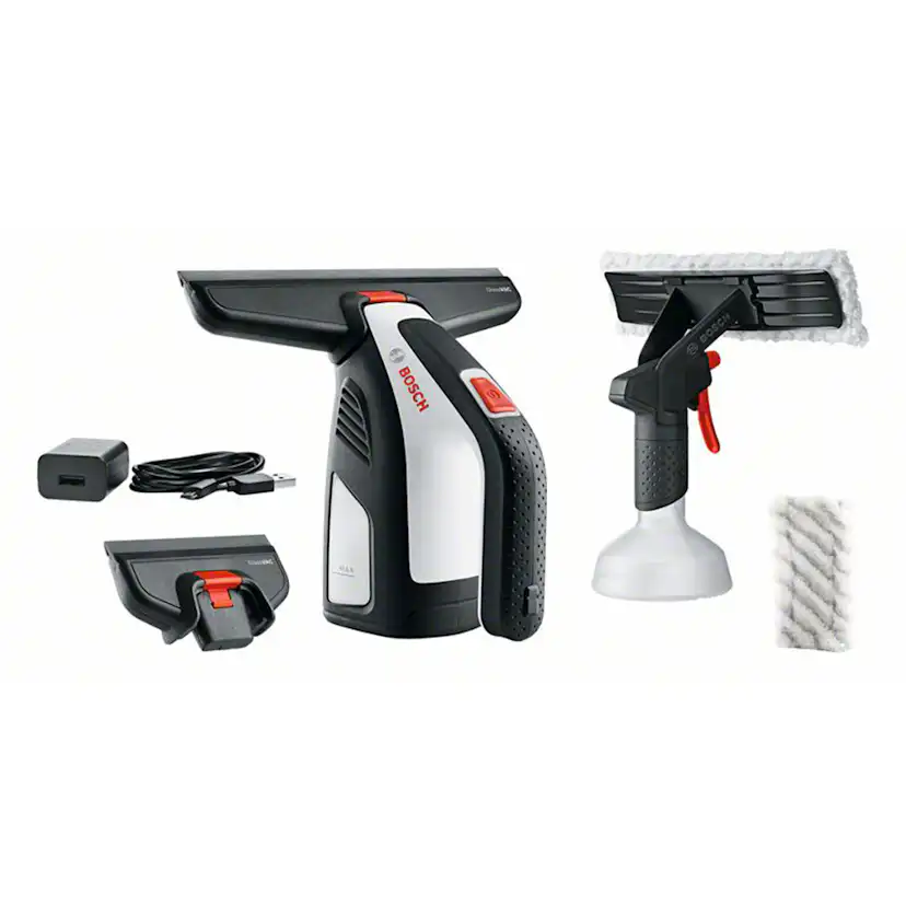 Fönstertvätt Bosch Power Tools GlassVAC Med Batteri/Stor Liten Sugdel