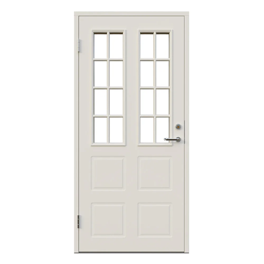 Styrsjöbo Glas Vit 100x210 Vänster BxH 100x210 cm, Vit, Vänsterhängd